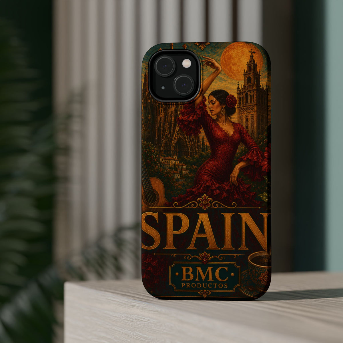 "Reinforced Magnetic Case Spain: Passion, Art, and Flavors That Make You Fall in Love 🎨💃🍷" 