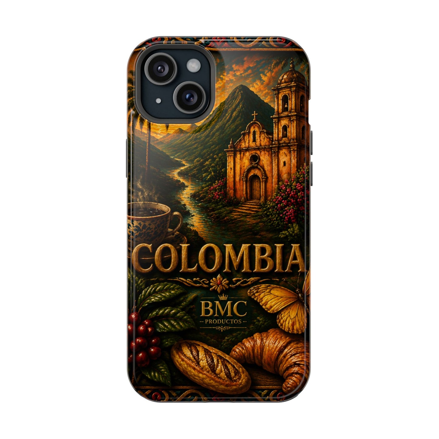 "Funda Magnética Reforzada Colombia: Magia de Colores, Café y Tradición ☕🎨🌄"