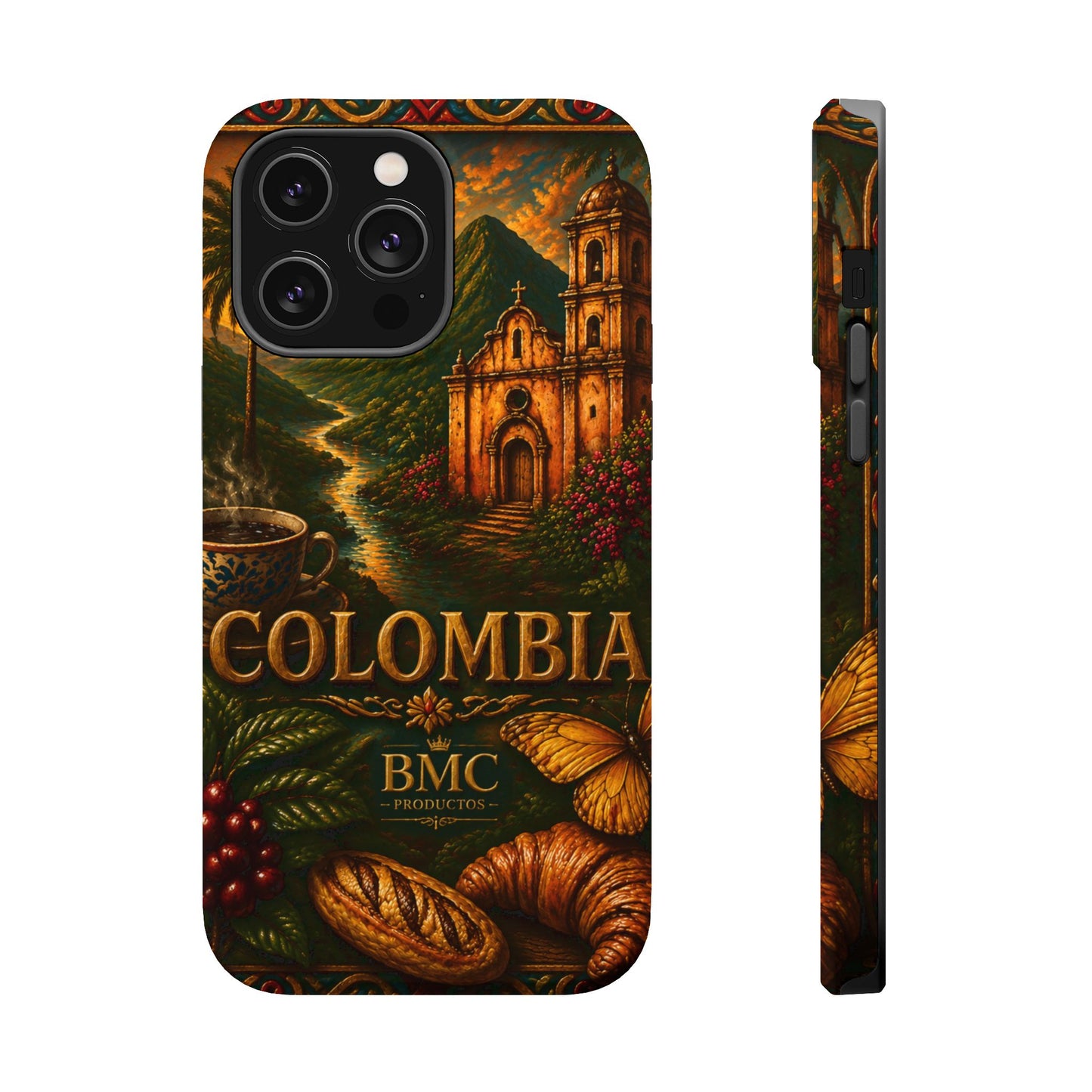 "Funda Magnética Reforzada Colombia: Magia de Colores, Café y Tradición ☕🎨🌄"