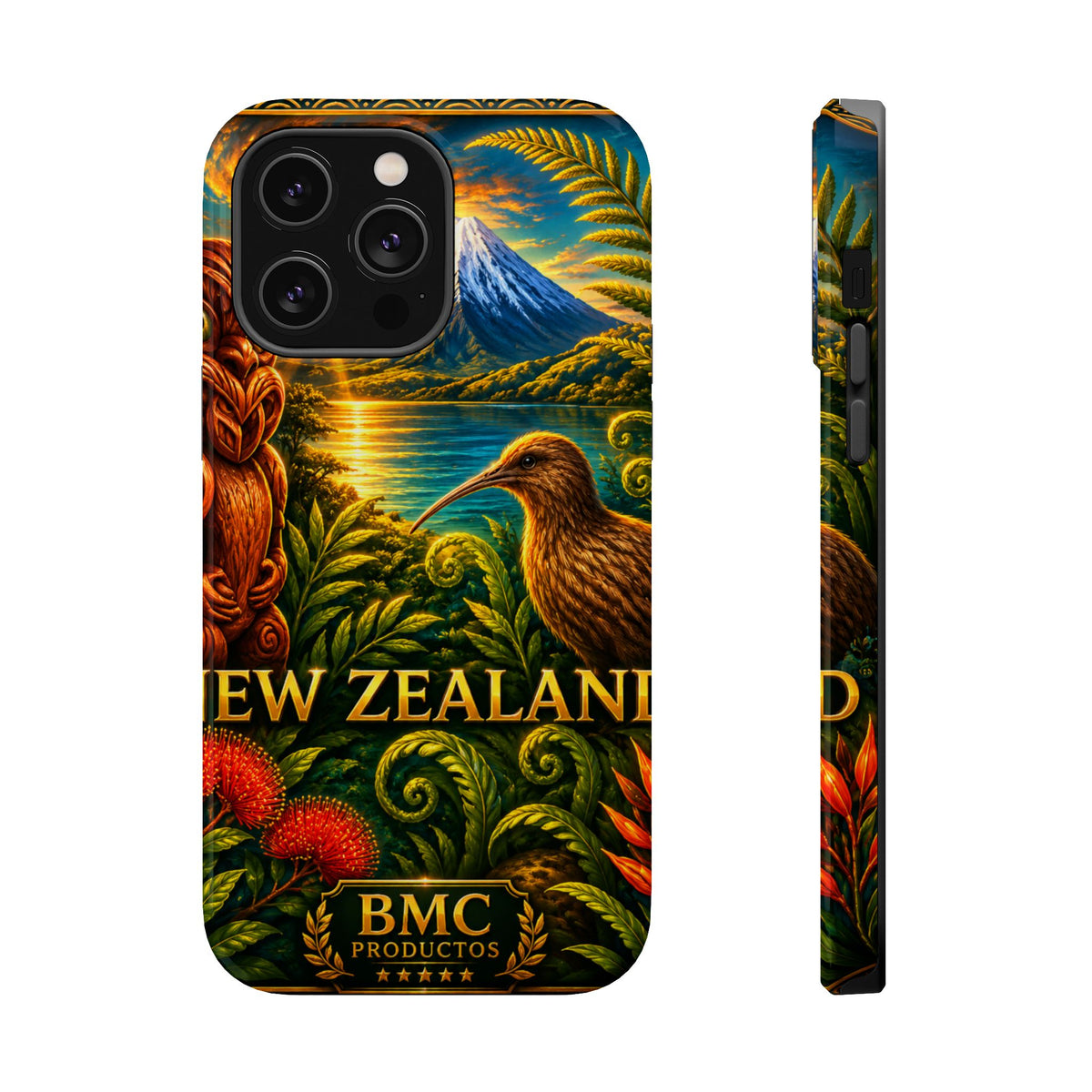 "New Zealand Reinforced Magnetic Case🏞️ – A paradise of nature and adventure"