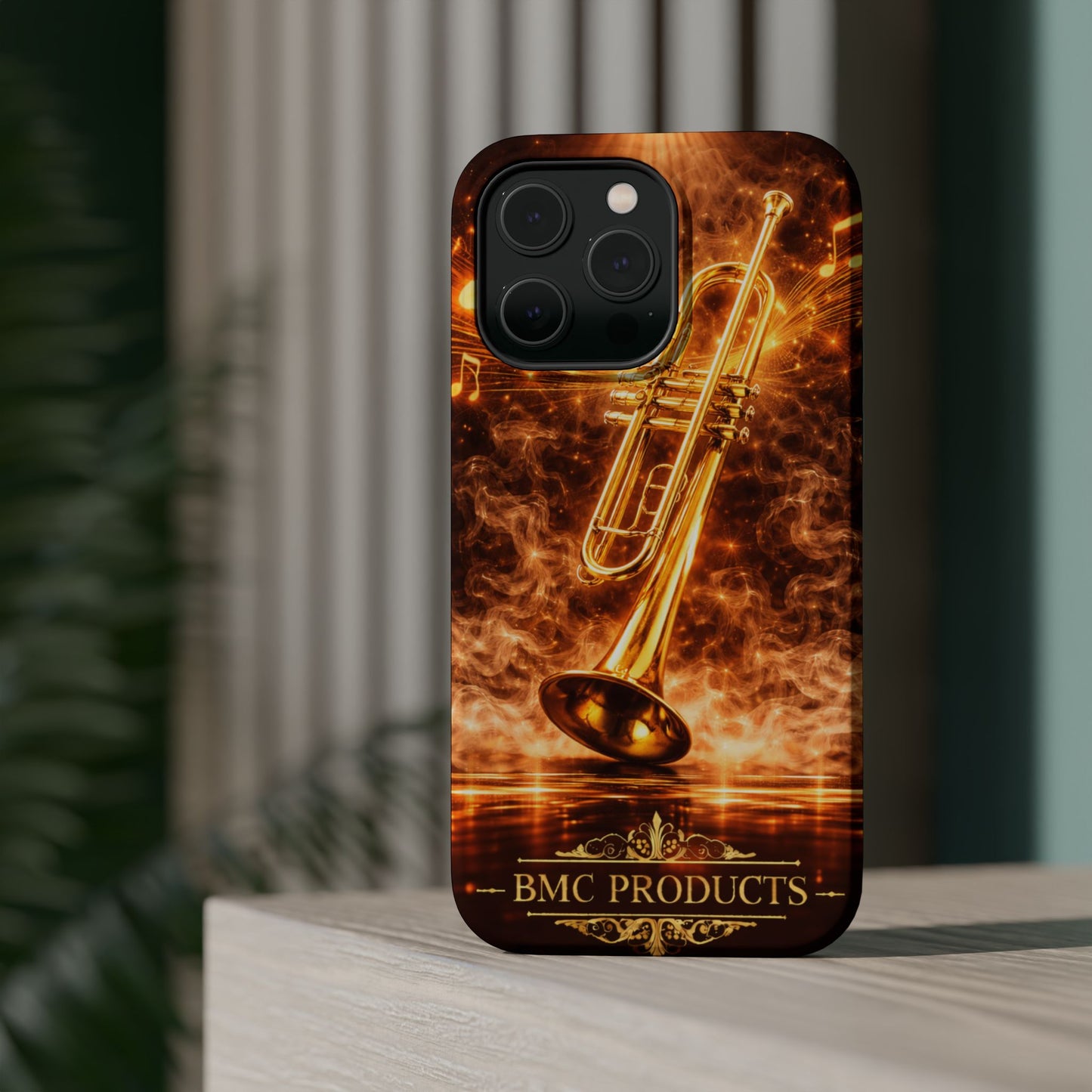 "Funda Magnética Reforzada Magnética Reforzada trompeta 🎺🔥Donde hay fuego, hay música.”