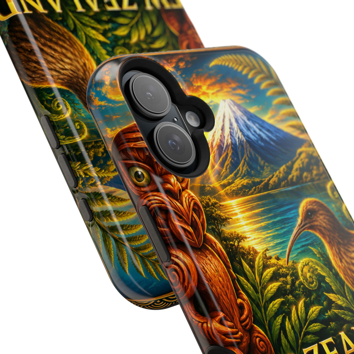 "New Zealand Reinforced Magnetic Case🏞️ – A paradise of nature and adventure"