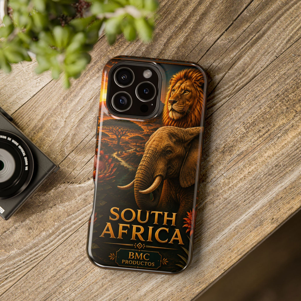 "Reinforced Magnetic Case South Africa 🌍 – A world of adventure and diversity"