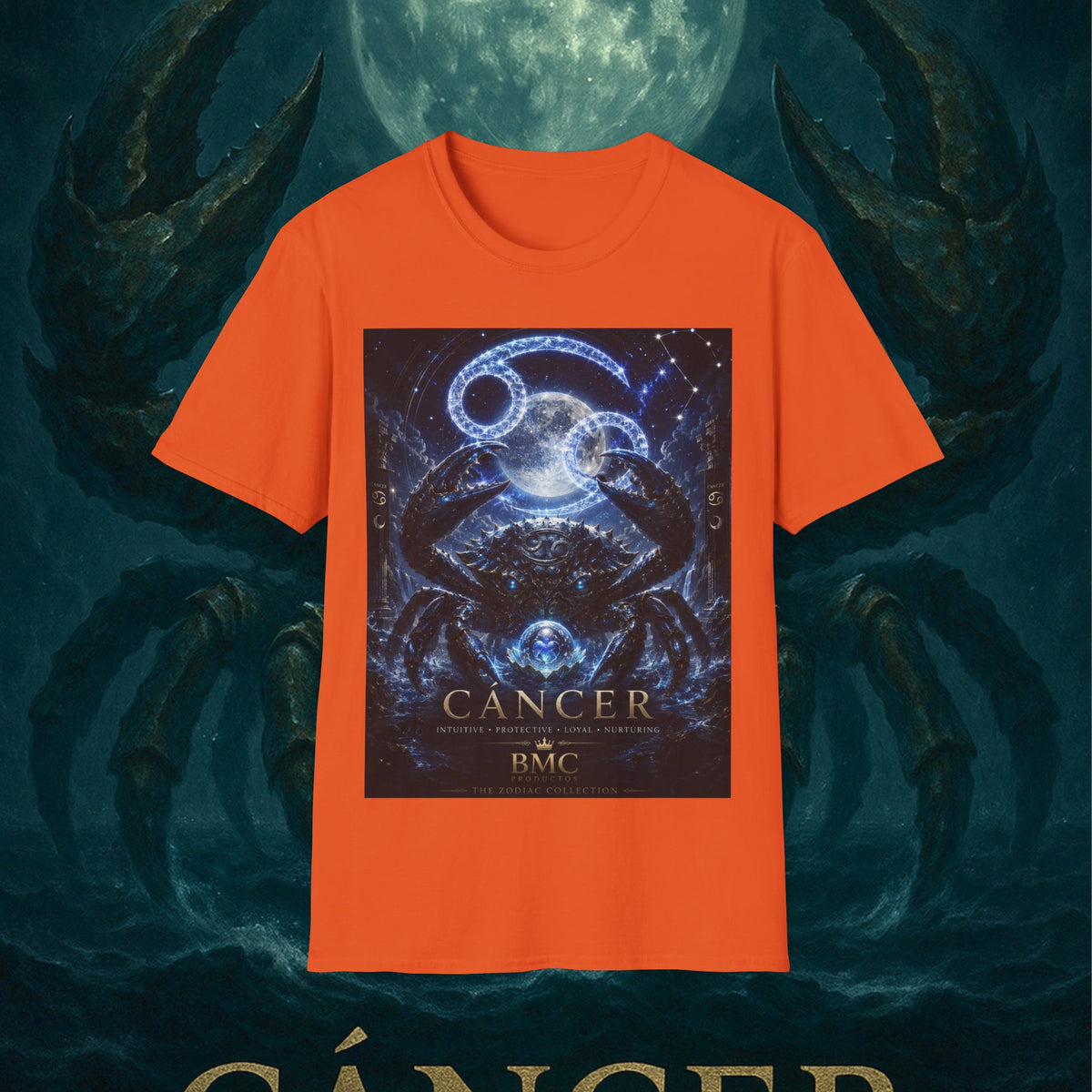 "Camiseta ♋ Cáncer — Guardián de las profundidades"