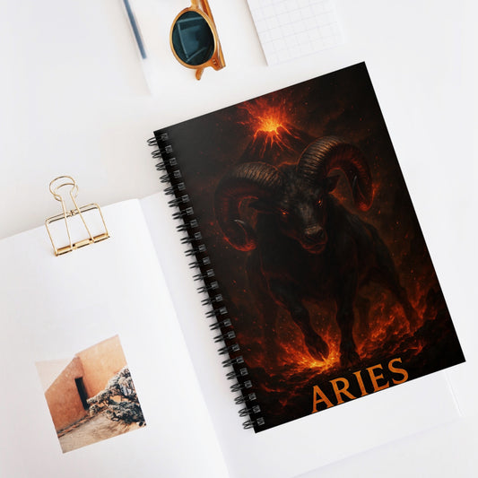 "libreta ♈ Aries — Espíritu de fuego"