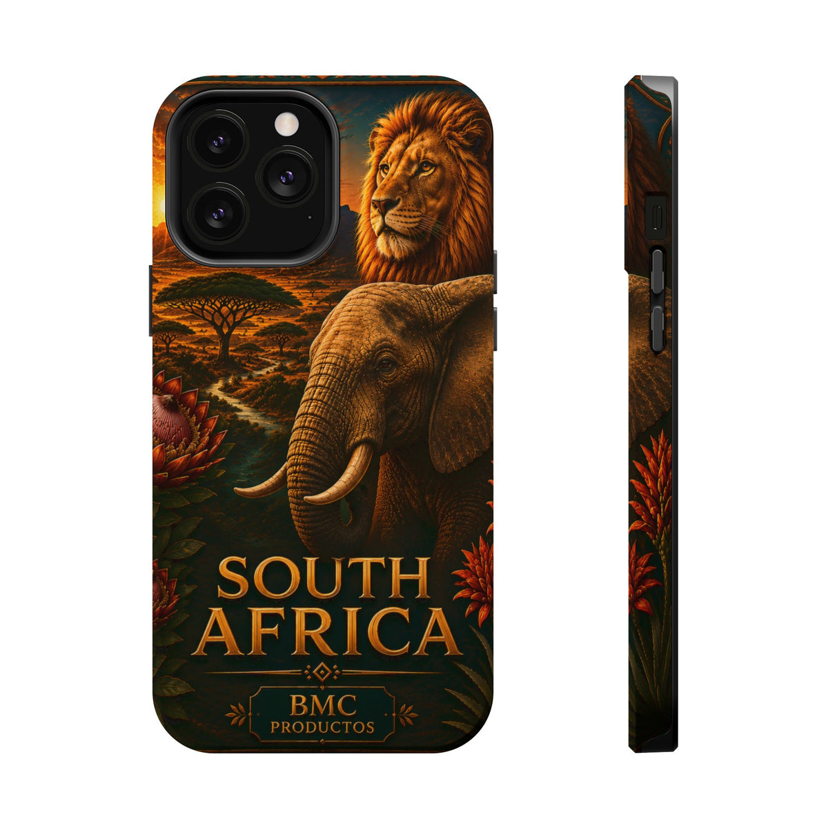 "Reinforced Magnetic Case South Africa 🌍 – A world of adventure and diversity"