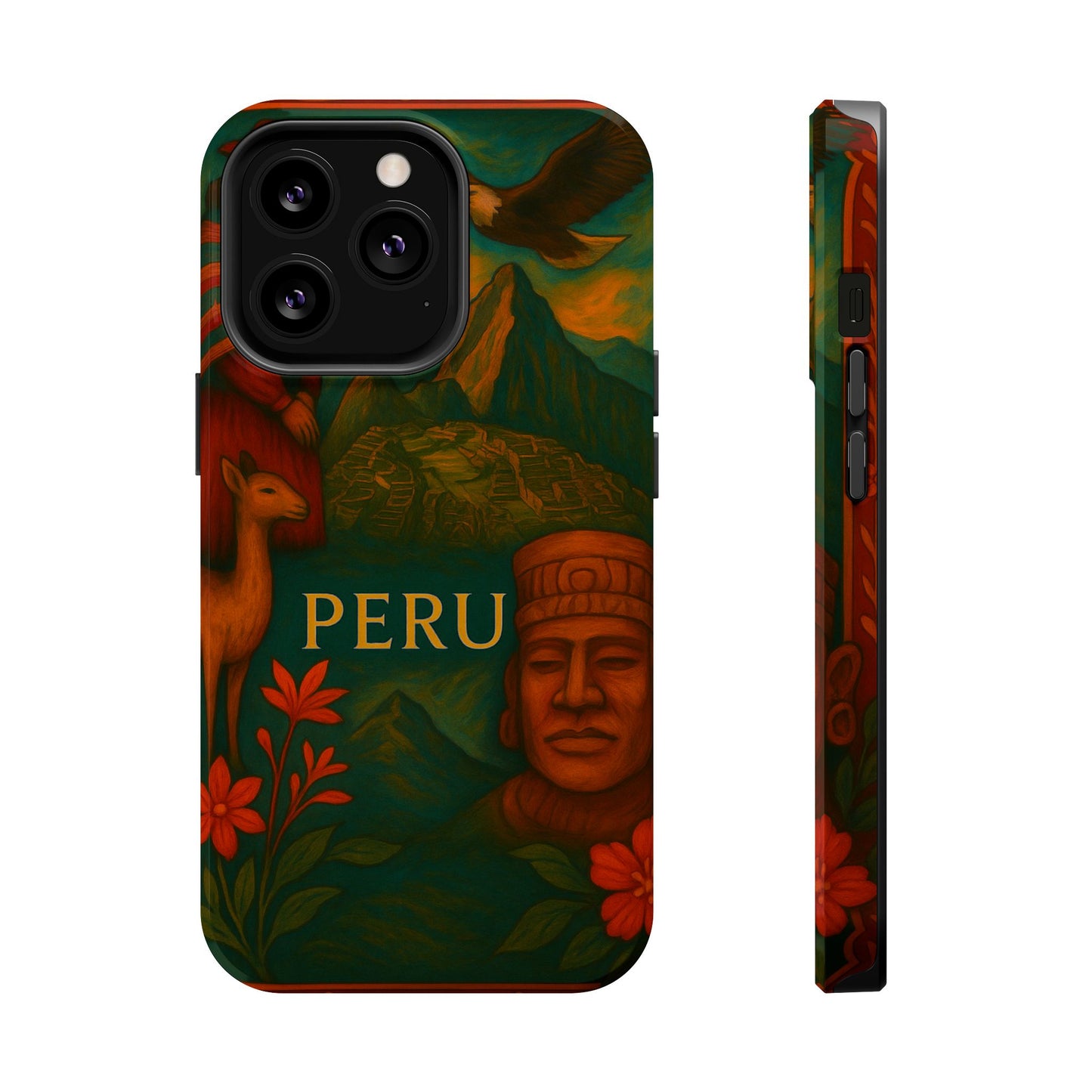 "Funda Magnética Reforzada Perú: Misticismo, Historia y Maravillas Eternas 🏔️🦙🛕"