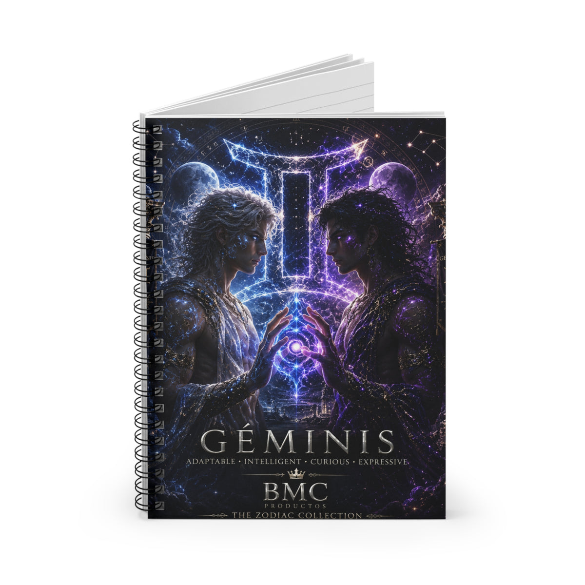 "libreta ♊ Géminis — Reflejo del alma dividida"