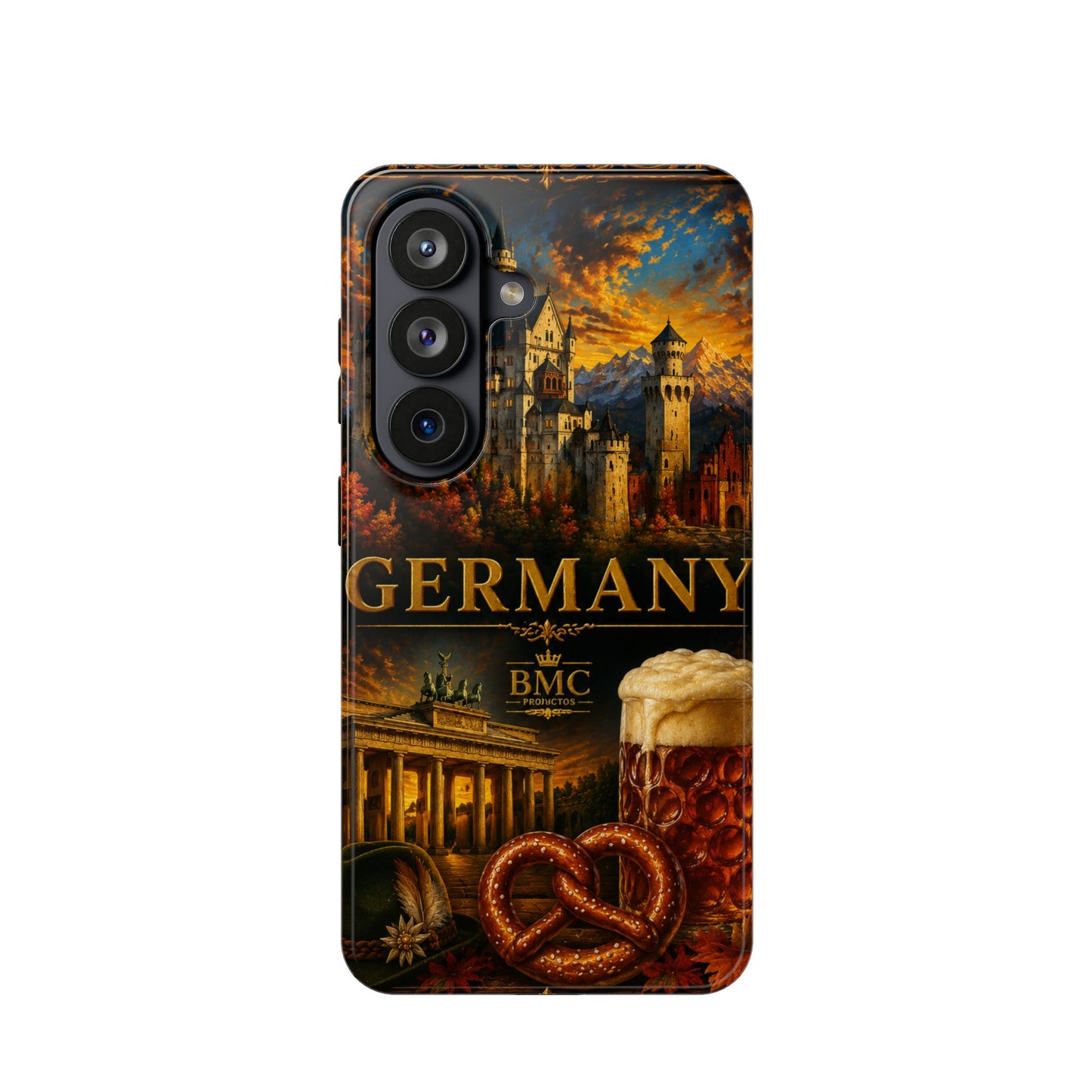 "Funda Magnética Reforzada Alemania: Fortaleza, Historia y Tradición 🎖️🏰🍺"