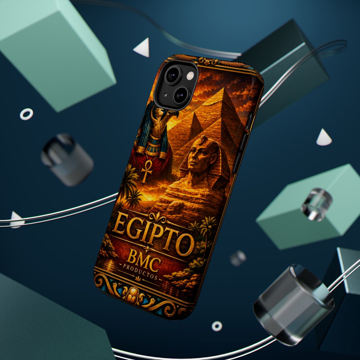 "Funda Magnética Reforzada Egipto Misterio Dorado del Nilo 🏺🌅🐫