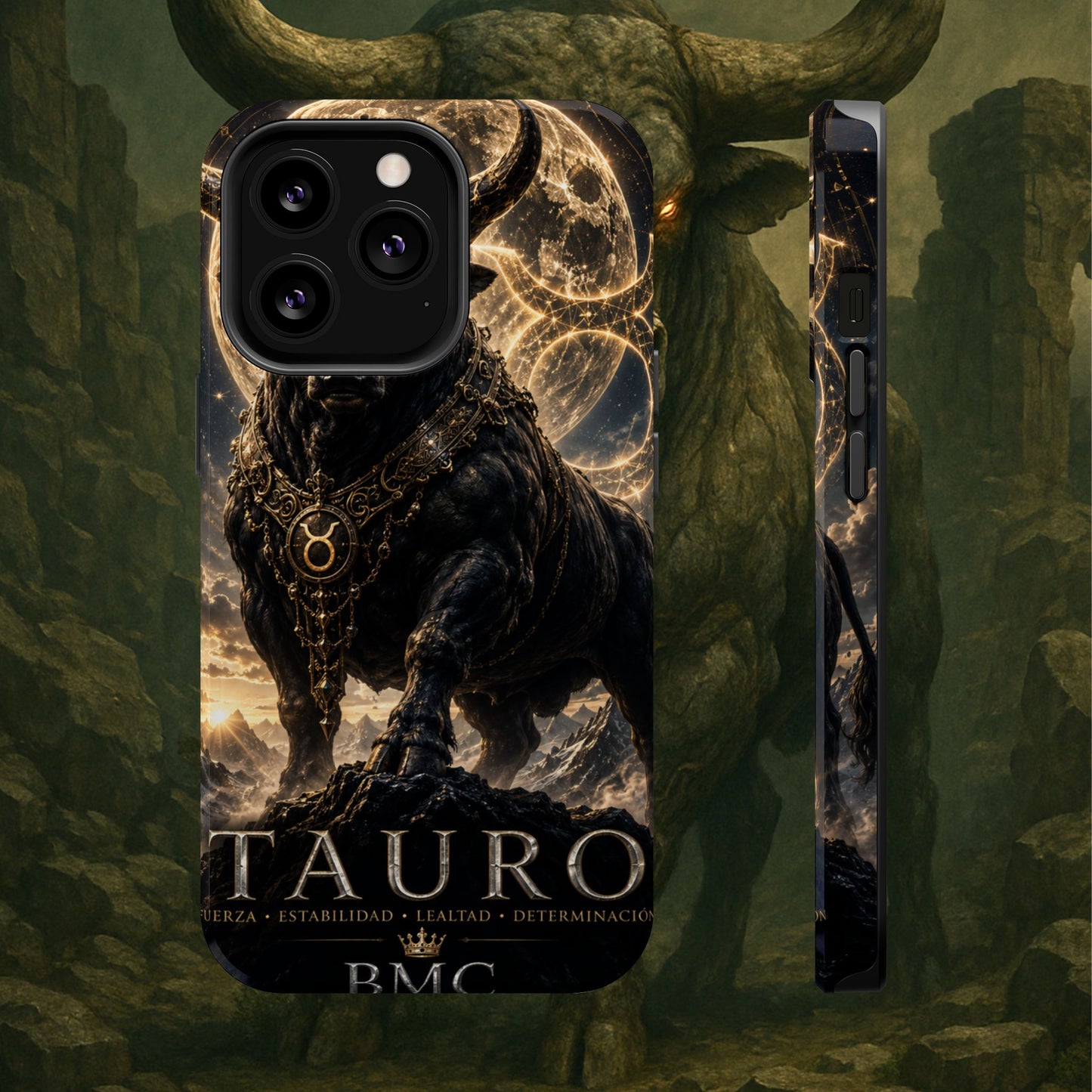 "Funda Magnética Reforzada♉ Tauro — Fuerza silenciosa de la tierra"