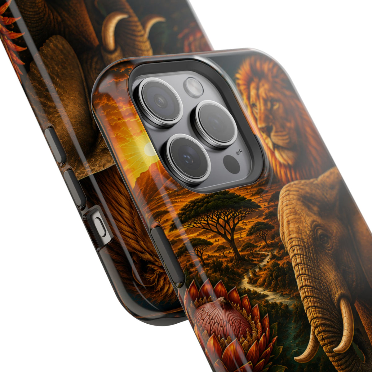 "Reinforced Magnetic Case South Africa 🌍 – A world of adventure and diversity"