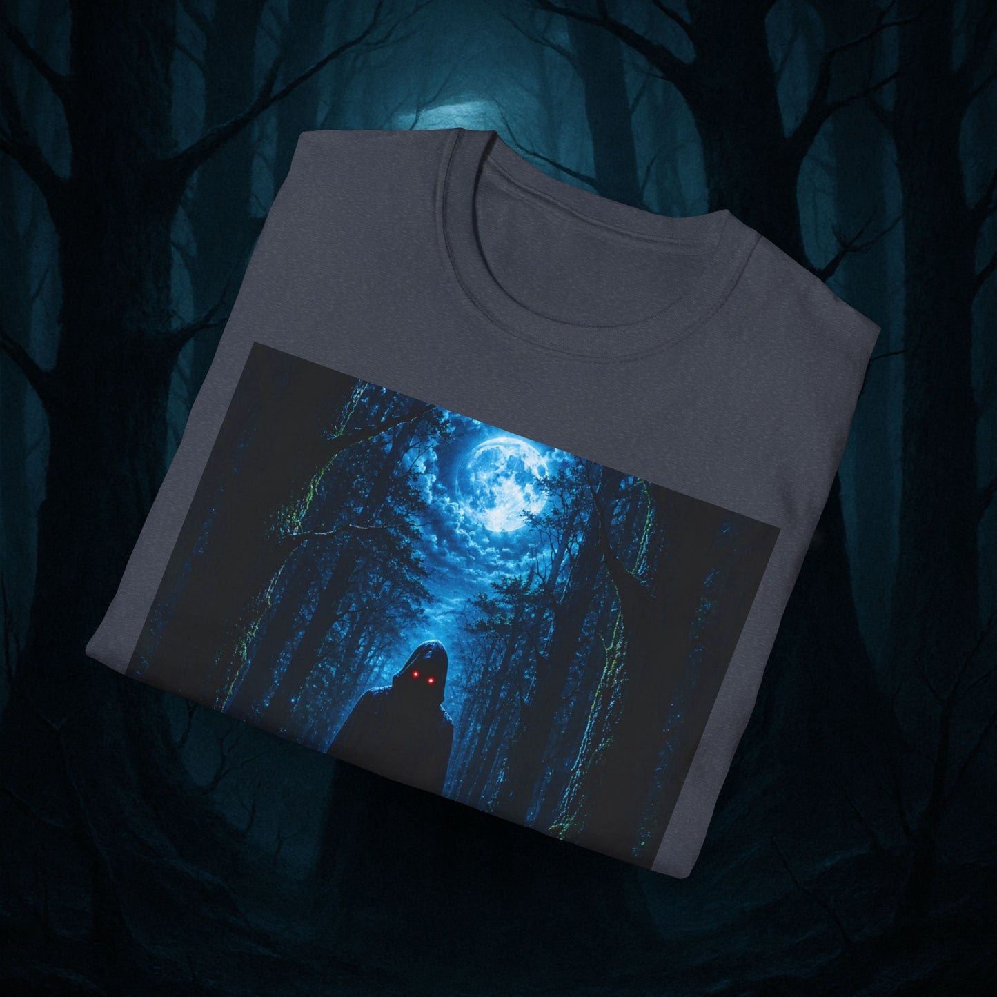 "Camiseta 🖤 El Vigía del Bosque Oscuro"