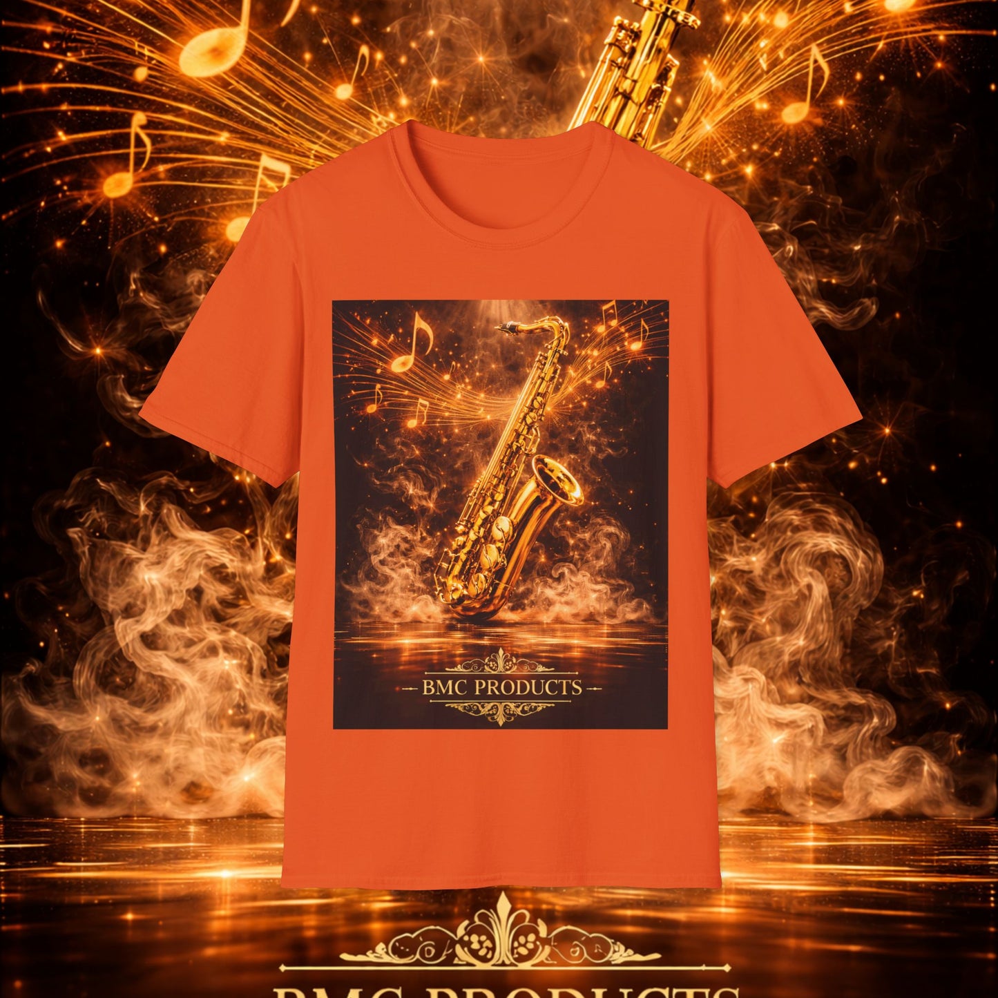 "Camiseta sax 🎷🔥 Haz que arda cada nota.” 🔥🎷