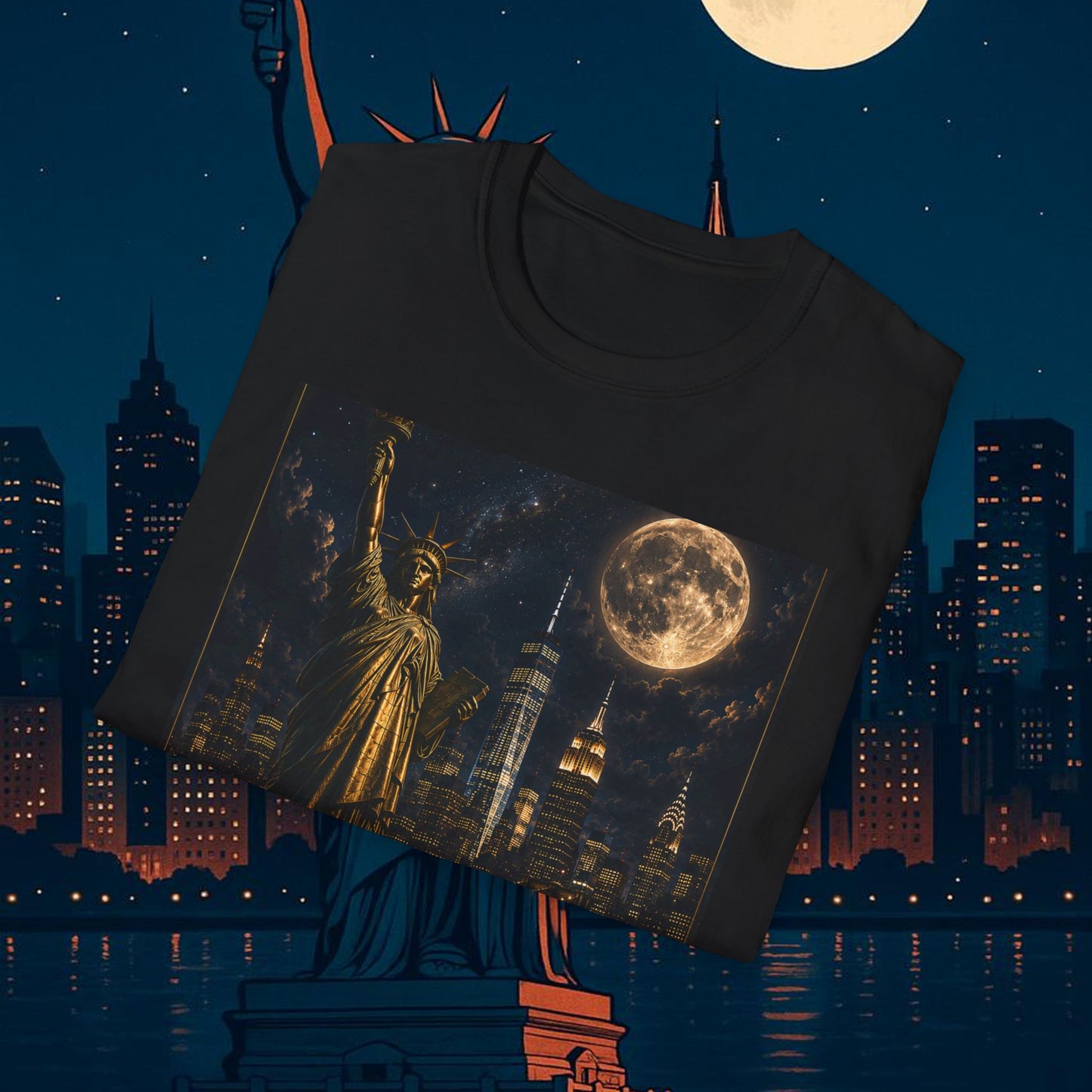 "Camiseta Estados Unidos: Sueños, Libertad y Grandes Horizontes 🗽🏜️🌆"