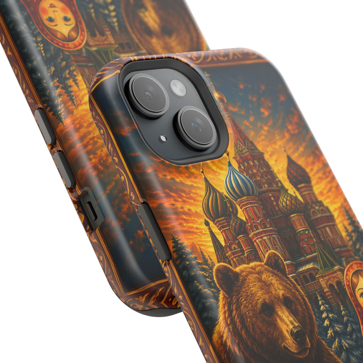 "Reinforced Magnetic Case Russia❄️ – Land of history, mystery, and grandeur"