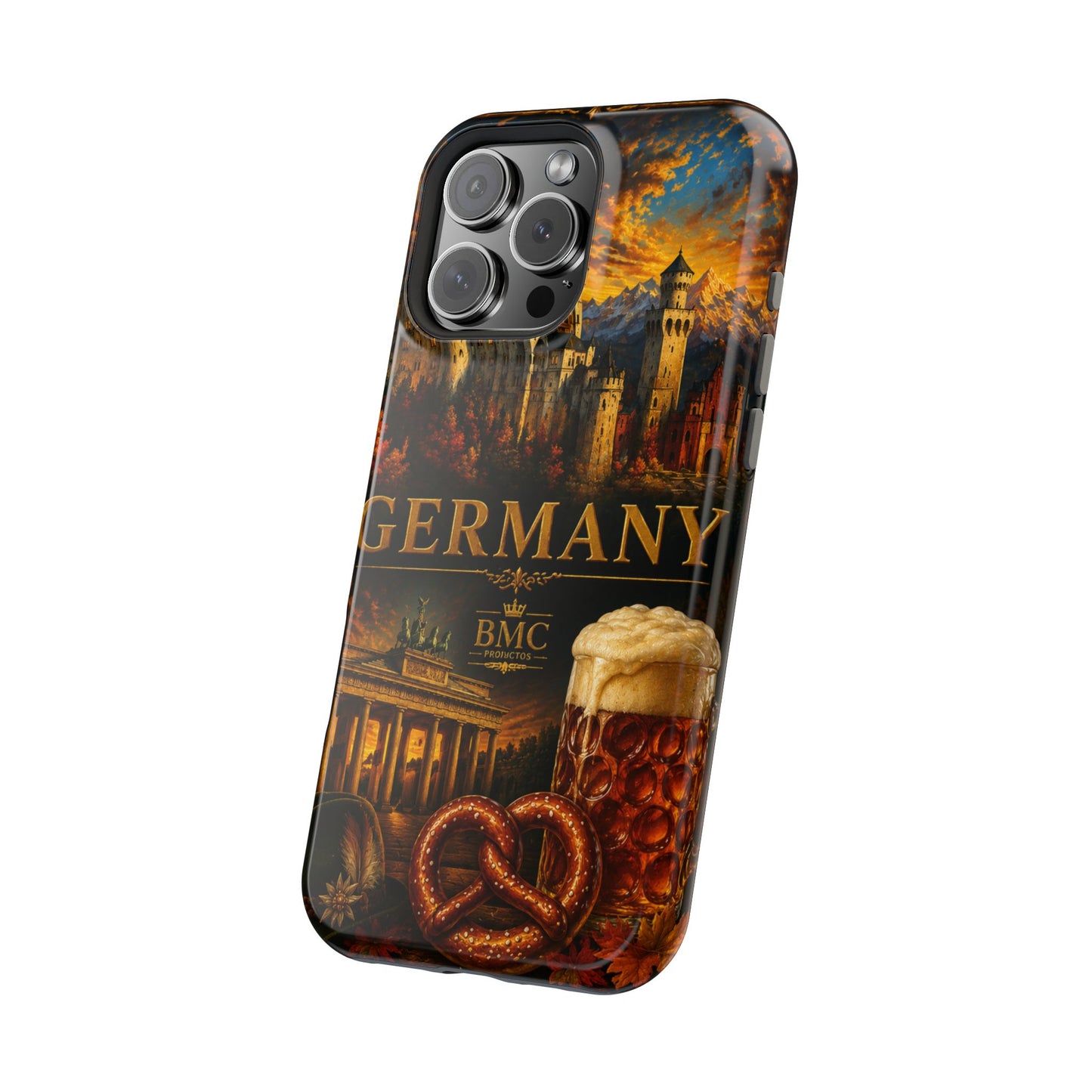 "Funda Magnética Reforzada Alemania: Fortaleza, Historia y Tradición 🎖️🏰🍺"