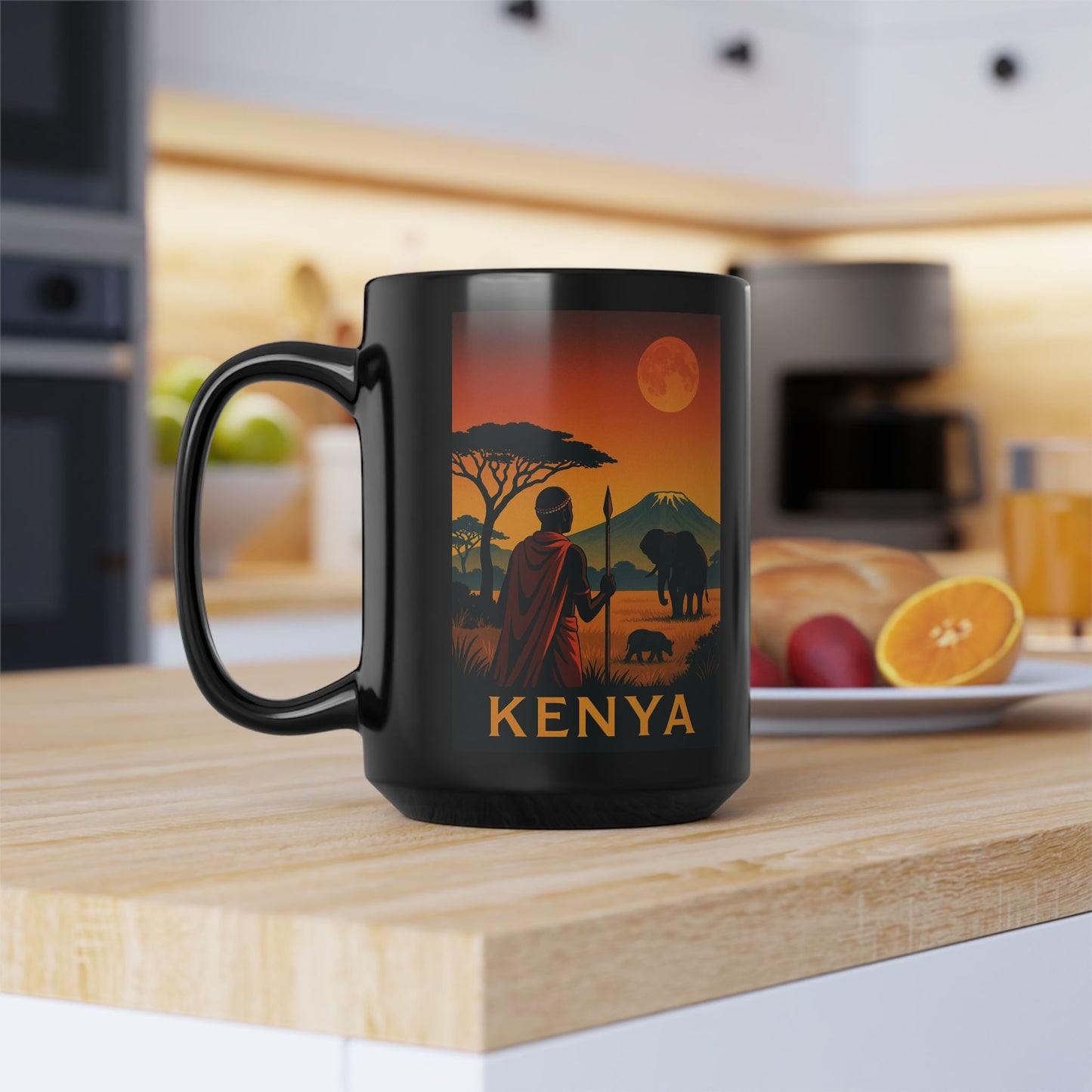 "Kenya Mug: Wild Adventure and Land of Infinite Horizons 🦁🌄🏕️"