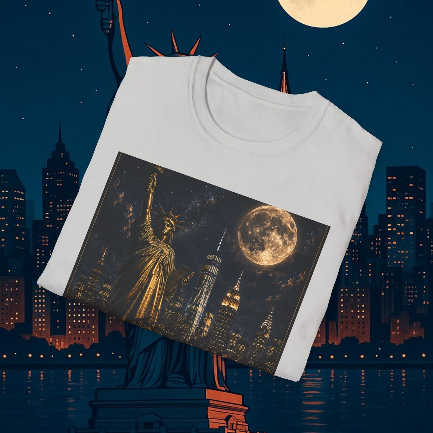 "Camiseta Estados Unidos: Sueños, Libertad y Grandes Horizontes 🗽🏜️🌆"