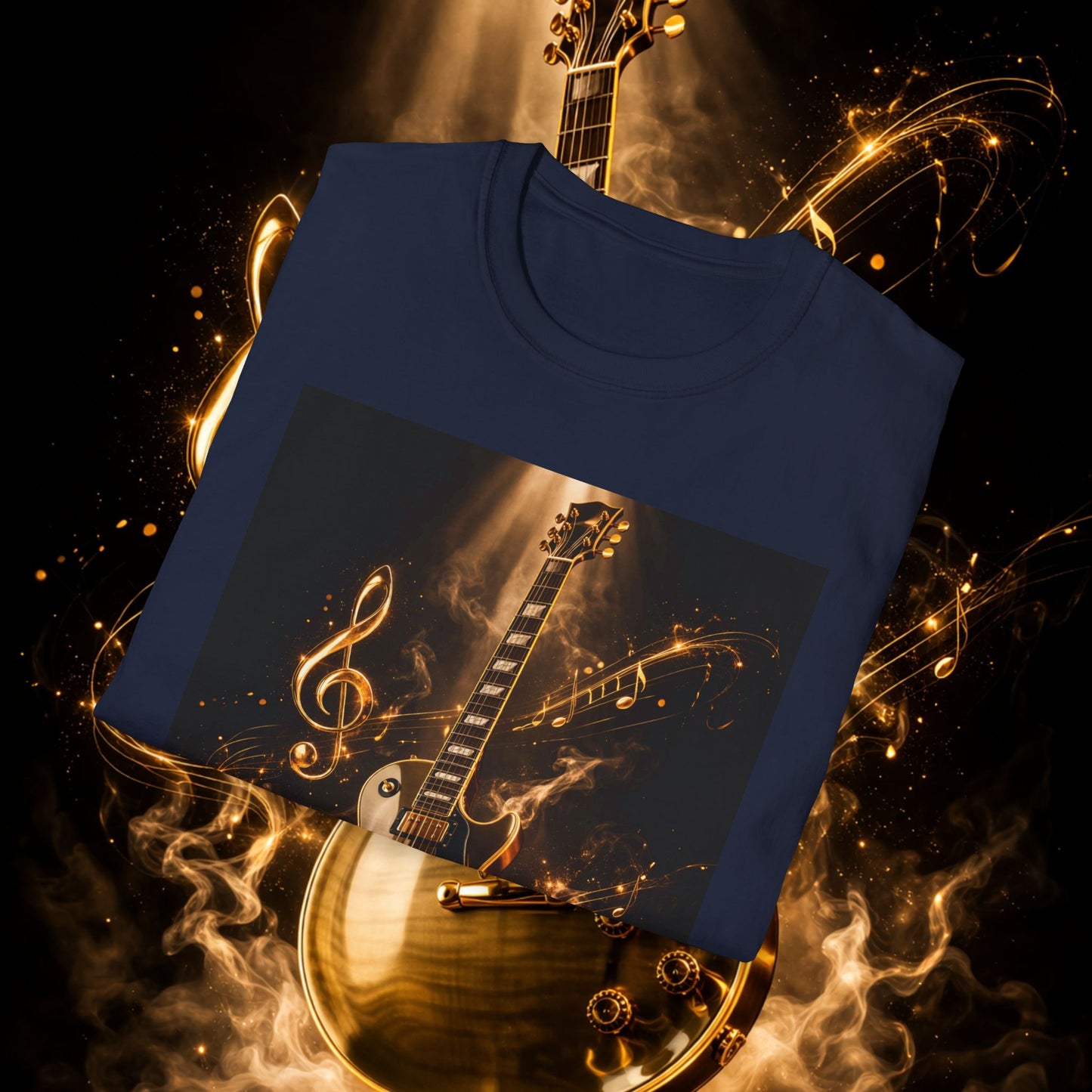 "Camiseta guitarra 🎸🔥Donde vibra una cuerda, nace una llamarada.” 🔥🎸