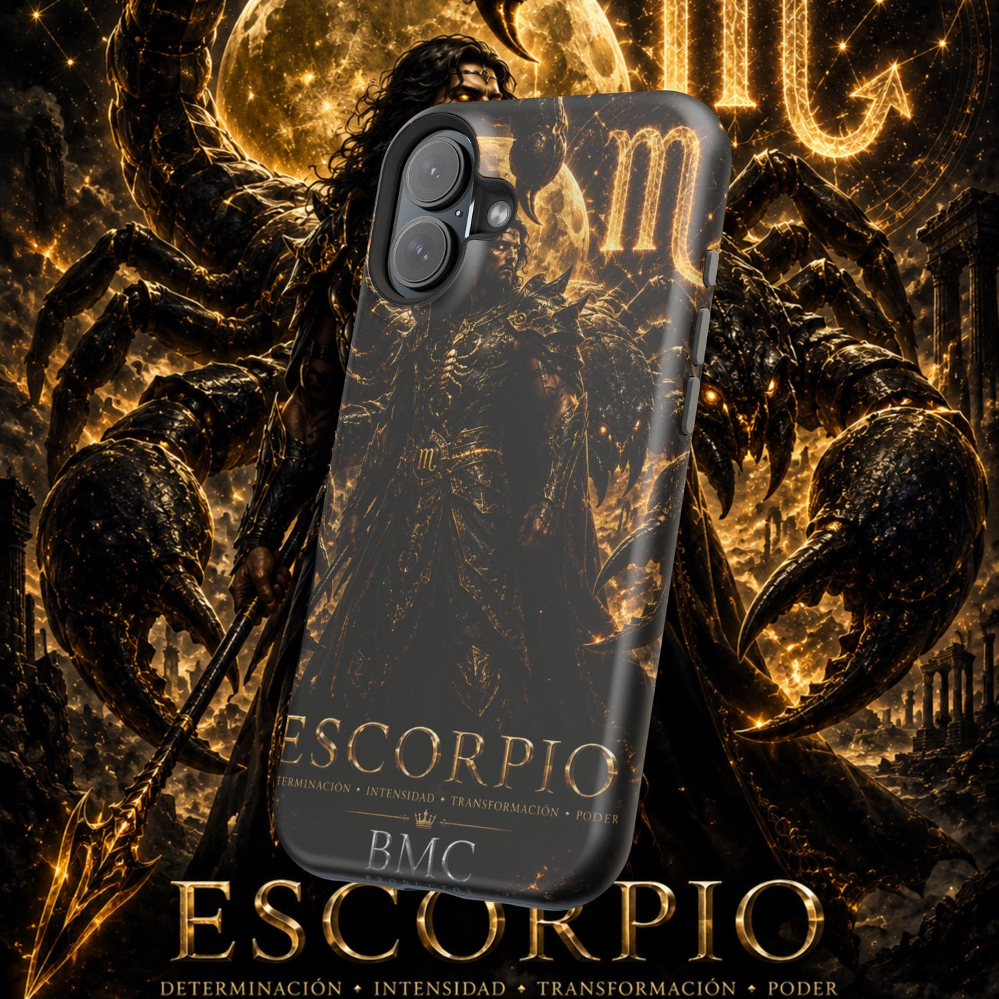 "Funda Magnética Reforzada ESCORPIO – El Vigilante de las Sombras"