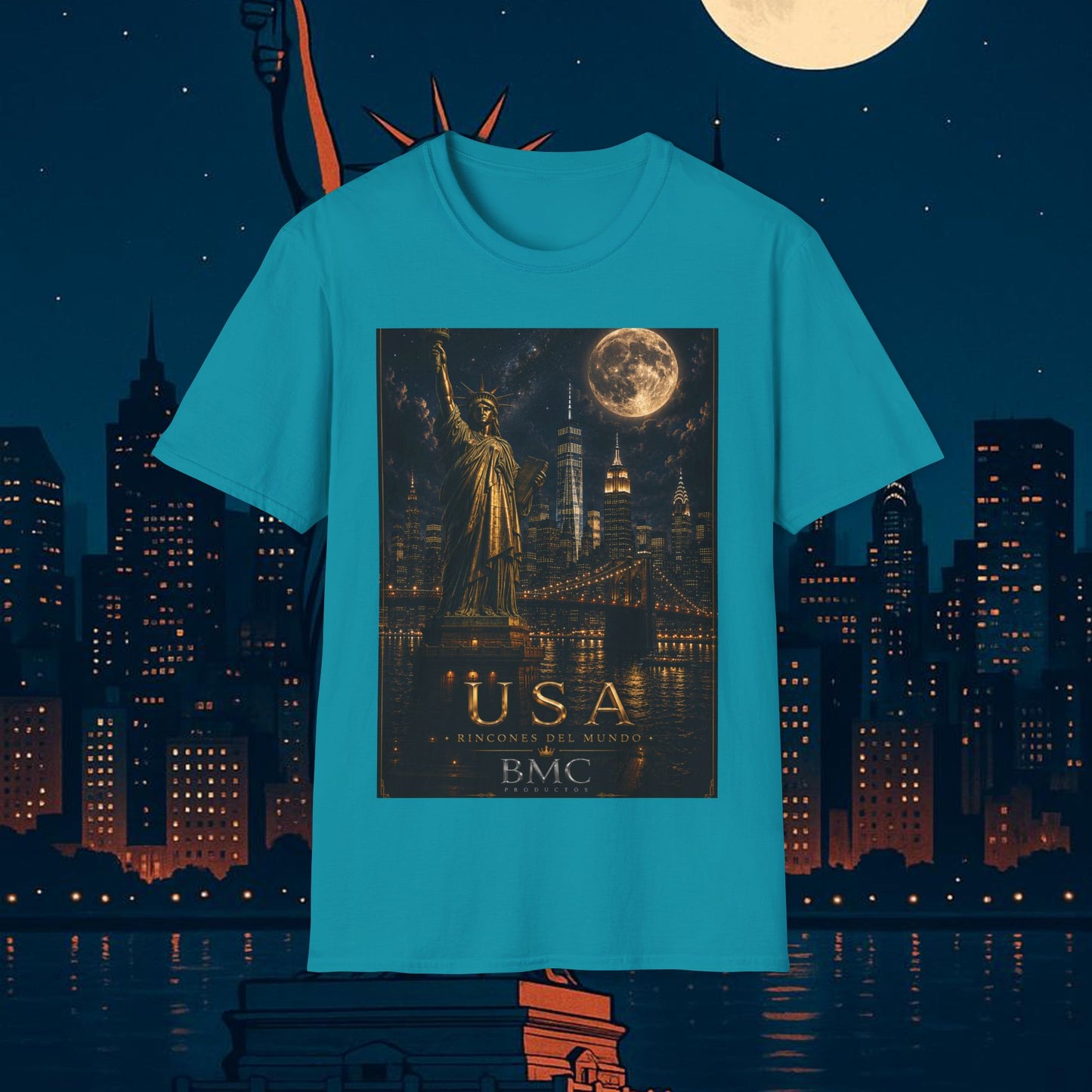 "Camiseta Estados Unidos: Sueños, Libertad y Grandes Horizontes 🗽🏜️🌆"