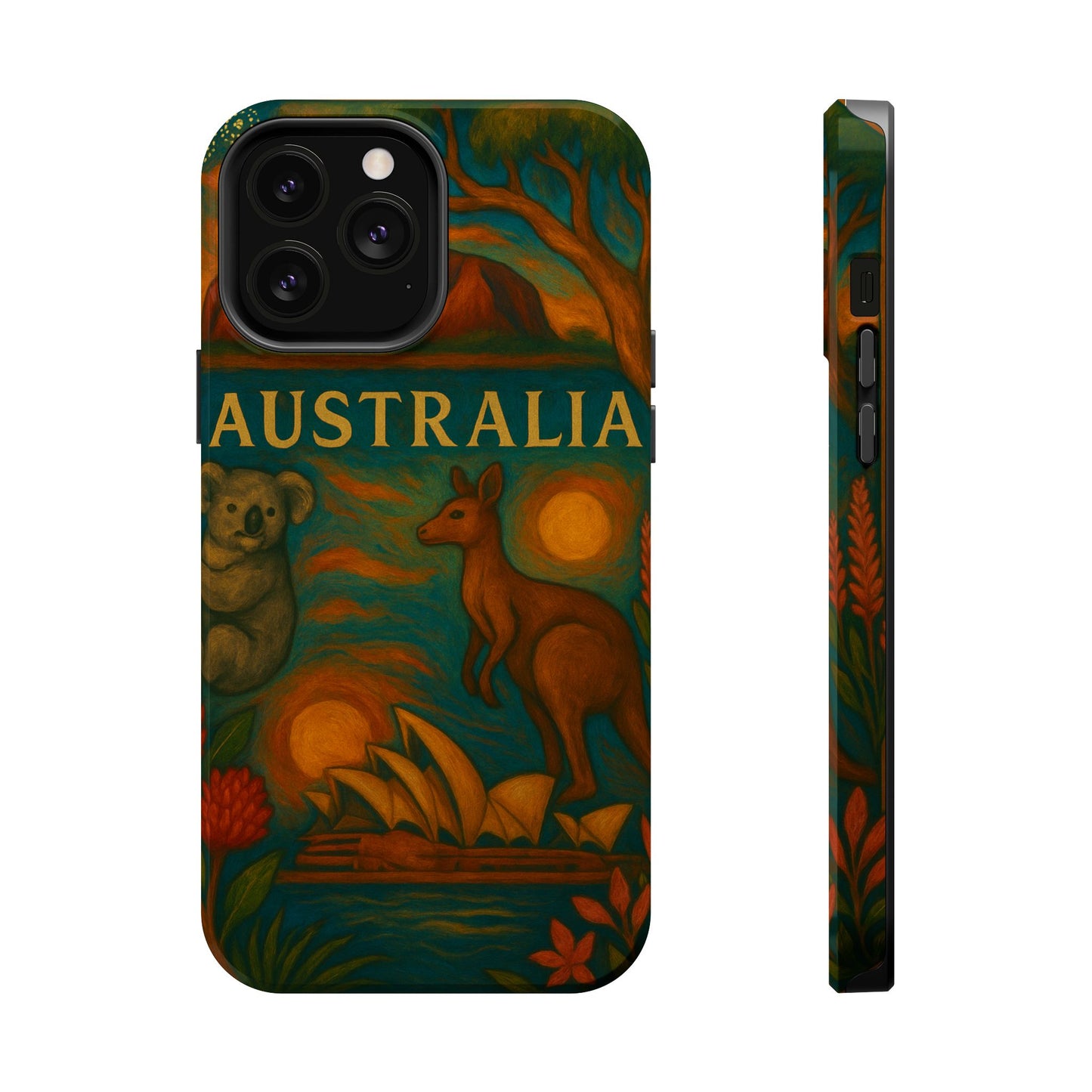 "Funda Magnética Reforzada Magnética Reforzada Australia🌞 – Tierra de maravillas naturales y espíritu libre"