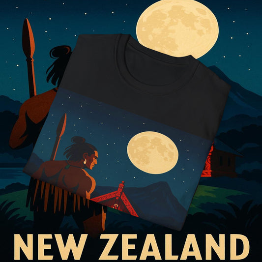 "Camiseta Nueva Zelanda 🏞️ – El paraíso de la naturaleza y la aventura"