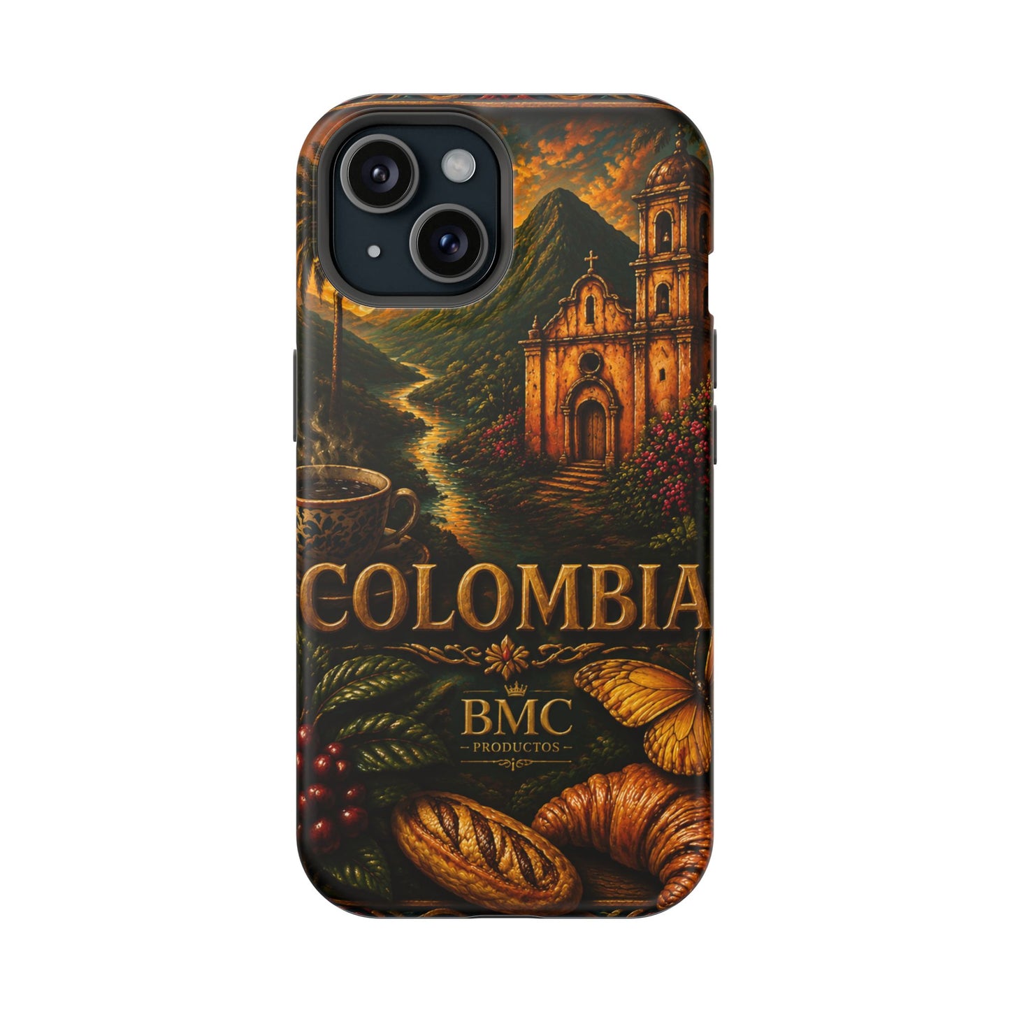 "Funda Magnética Reforzada Colombia: Magia de Colores, Café y Tradición ☕🎨🌄"
