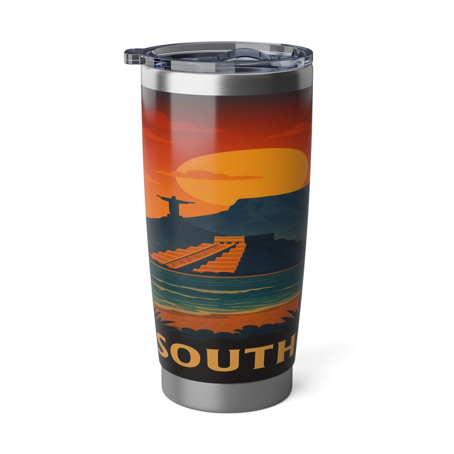 "Vaso Térmico Vagabond 20oz Sudáfrica 🌍 – Un mundo de aventuras y diversidad"