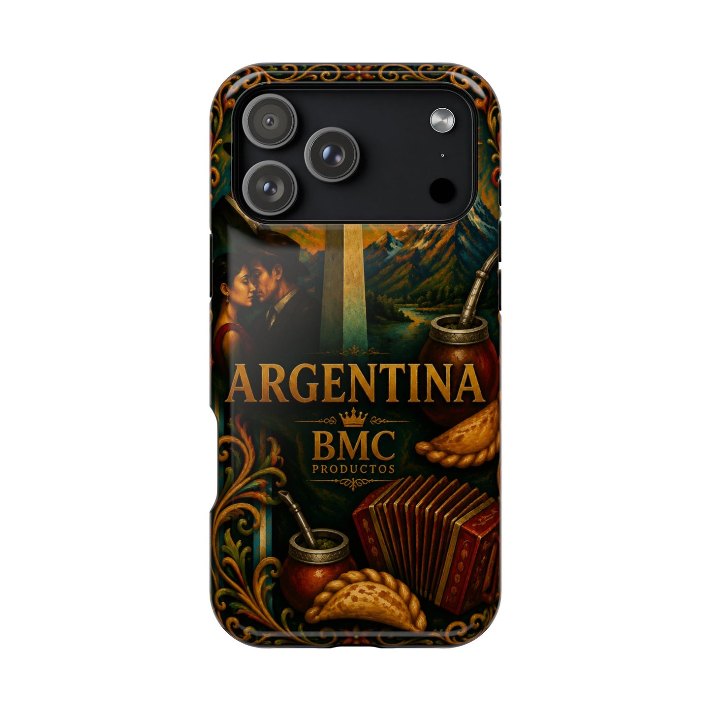"Funda Magnética Reforzada Argentina: Pasión, Tradición y Tierra de Sueños🔥🏞️"