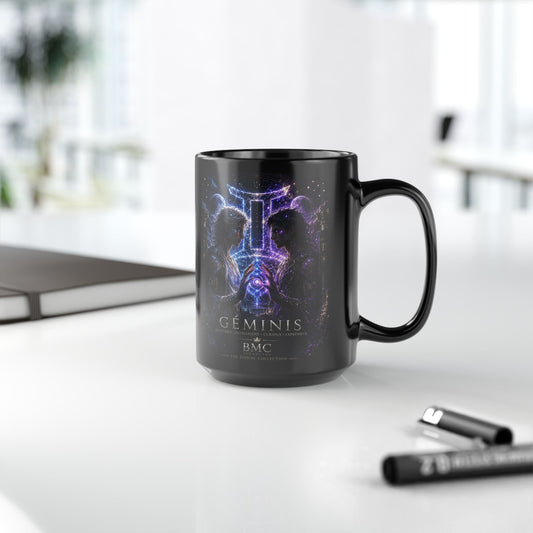 "Taza ♊ Géminis — Reflejo del alma dividida"