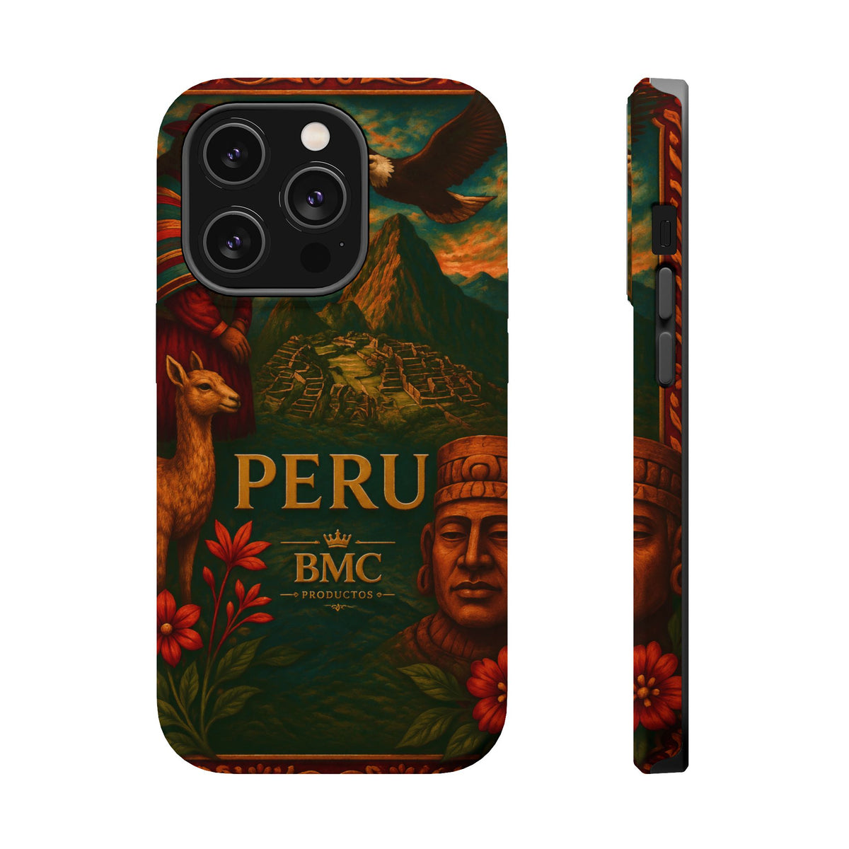 "Peru: Mysticism, History, and Eternal Wonders Reinforced Magnetic Case 🏔️🦙🛕"