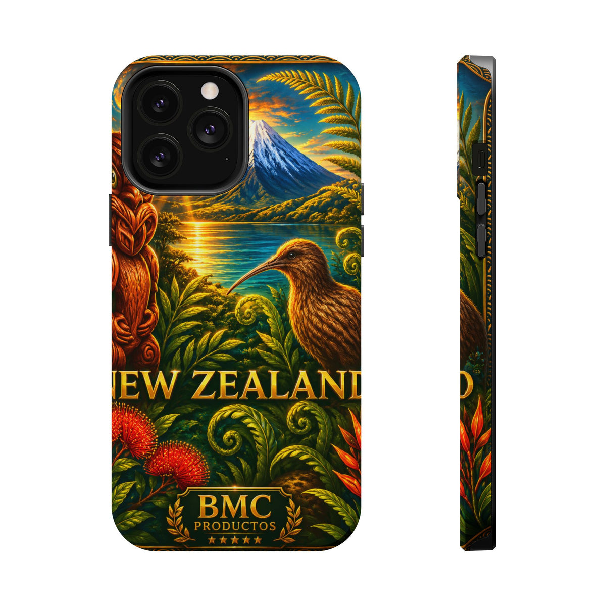 "New Zealand Reinforced Magnetic Case🏞️ – A paradise of nature and adventure"
