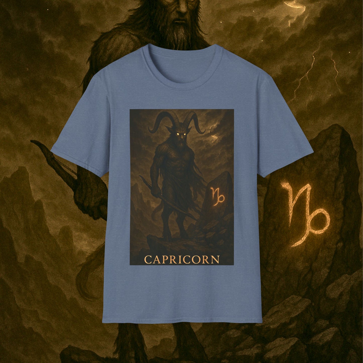 "Camiseta ♑ Capricornio – El Guardián de las Cumbres"