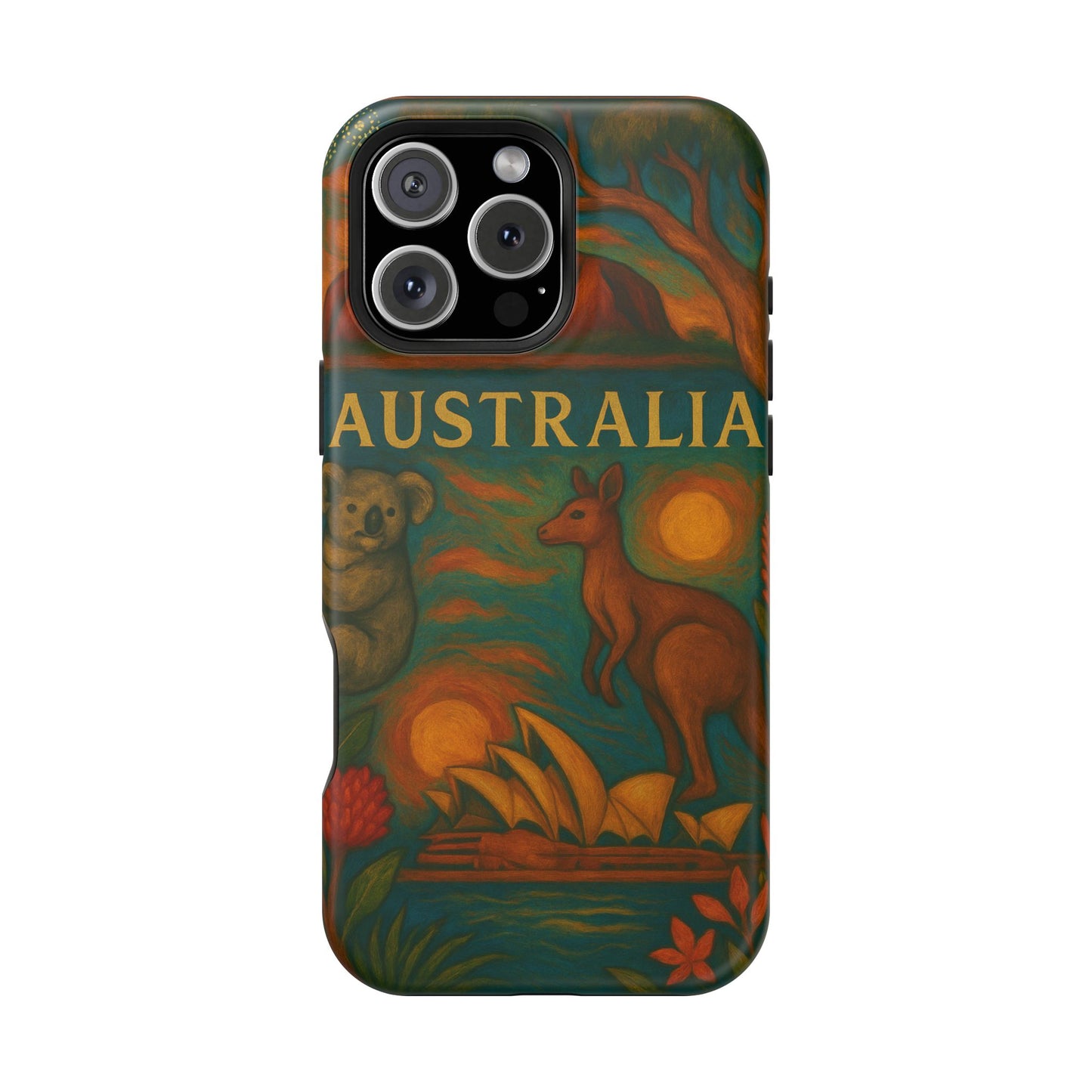 "Funda Magnética Reforzada Magnética Reforzada Australia🌞 – Tierra de maravillas naturales y espíritu libre"