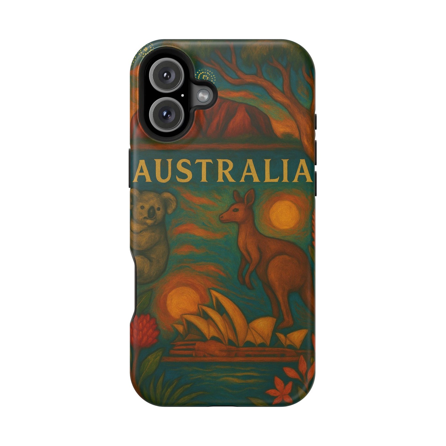 "Funda Magnética Reforzada Magnética Reforzada Australia🌞 – Tierra de maravillas naturales y espíritu libre"