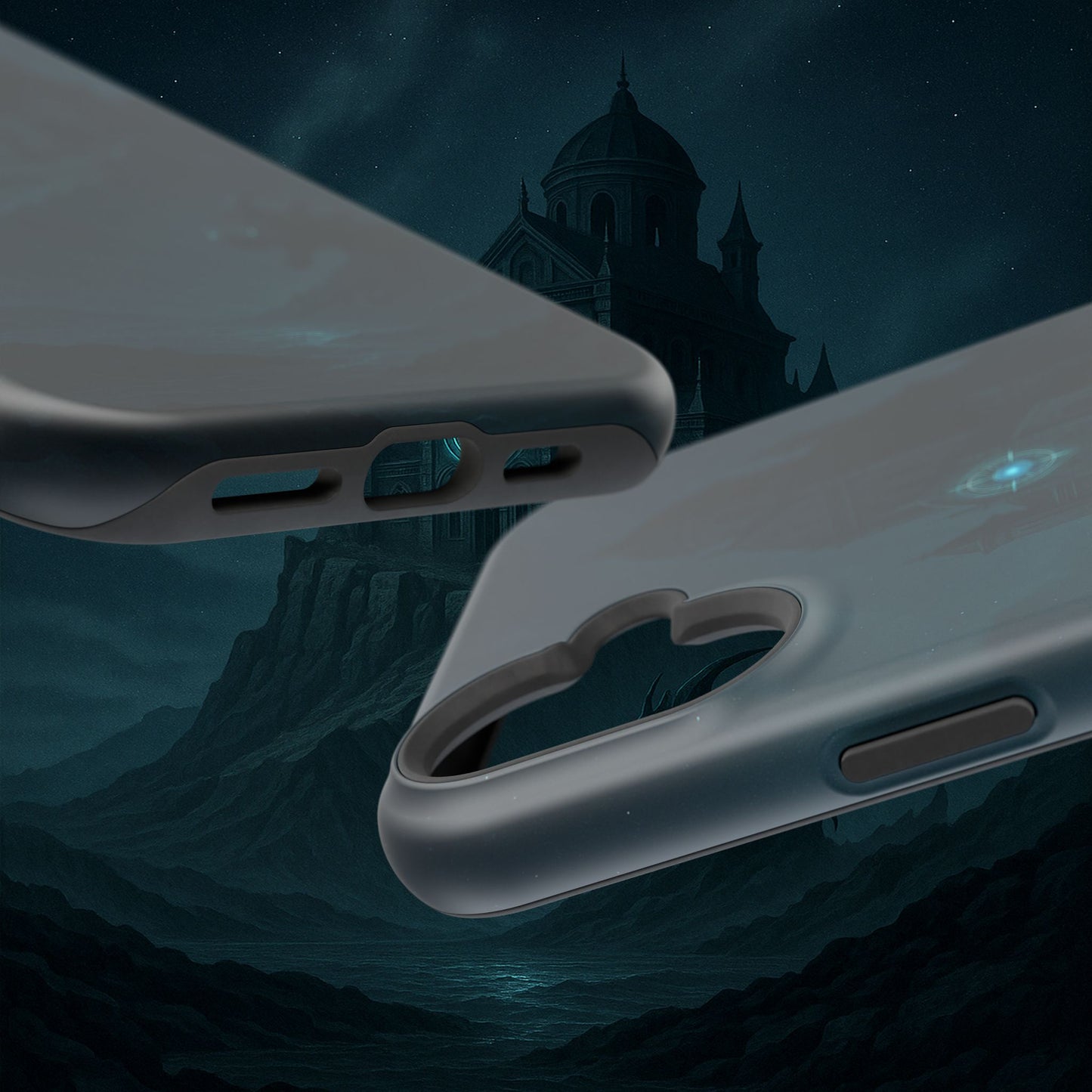 "Funda Magnética Reforzada 🏛️Fortaleza del Olvido"