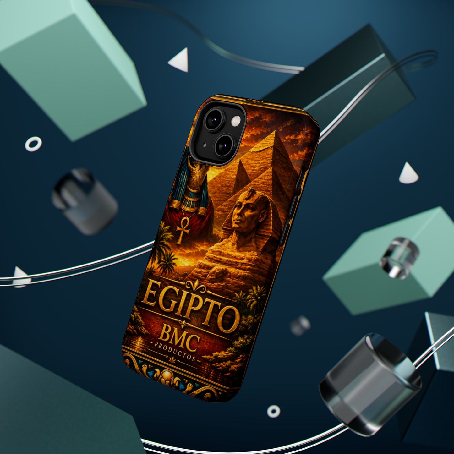 "Funda Magnética Reforzada Egipto Misterio Dorado del Nilo 🏺🌅🐫