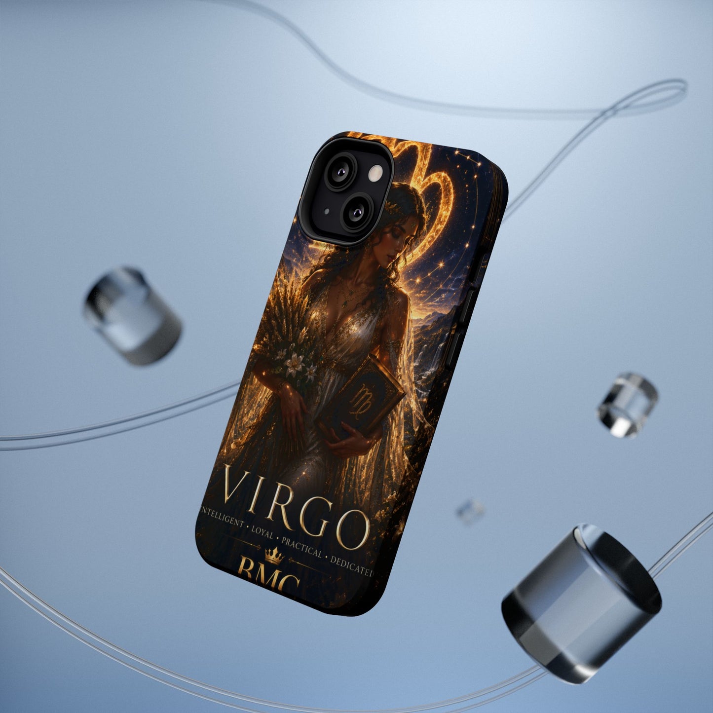 "Funda Magnética Reforzada ♍ Virgo-La Guardiana del Conocimiento"