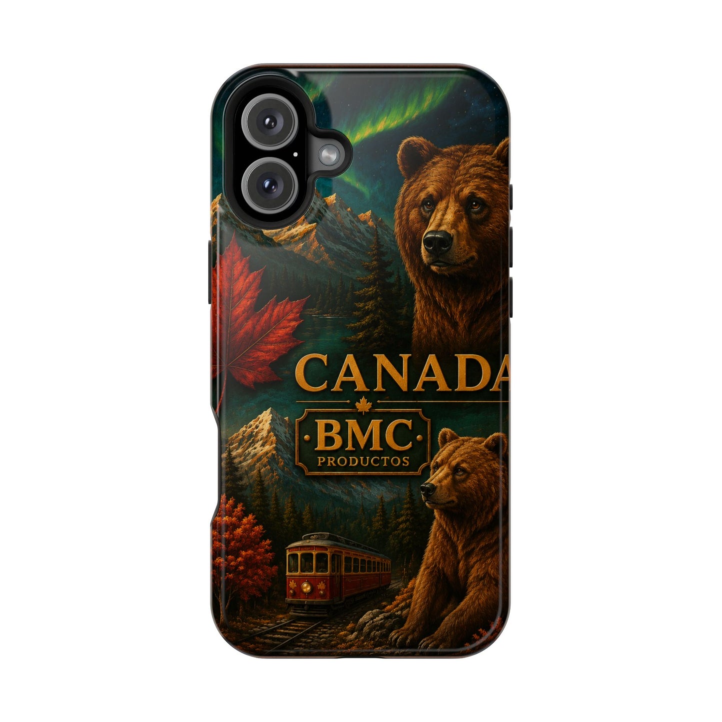 "Funda Magnética Reforzada Magnética Reforzada Canadá: Naturaleza Majestuosa y Espíritu Libre 🍁🏞️🦌"