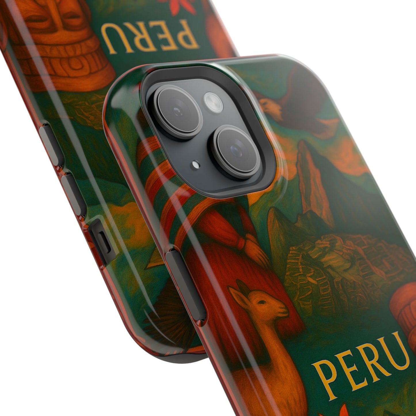 "Funda Magnética Reforzada Perú: Misticismo, Historia y Maravillas Eternas 🏔️🦙🛕"