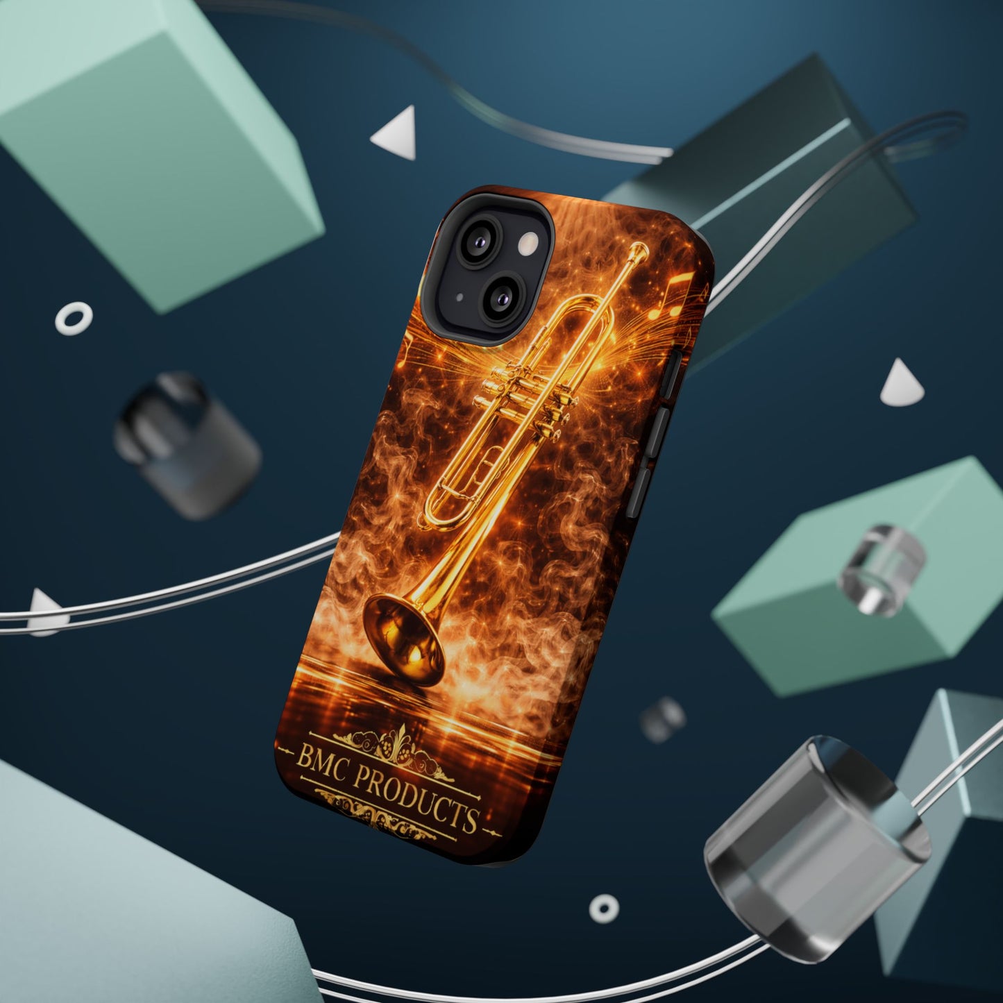 "Funda Magnética Reforzada Magnética Reforzada trompeta 🎺🔥Donde hay fuego, hay música.”