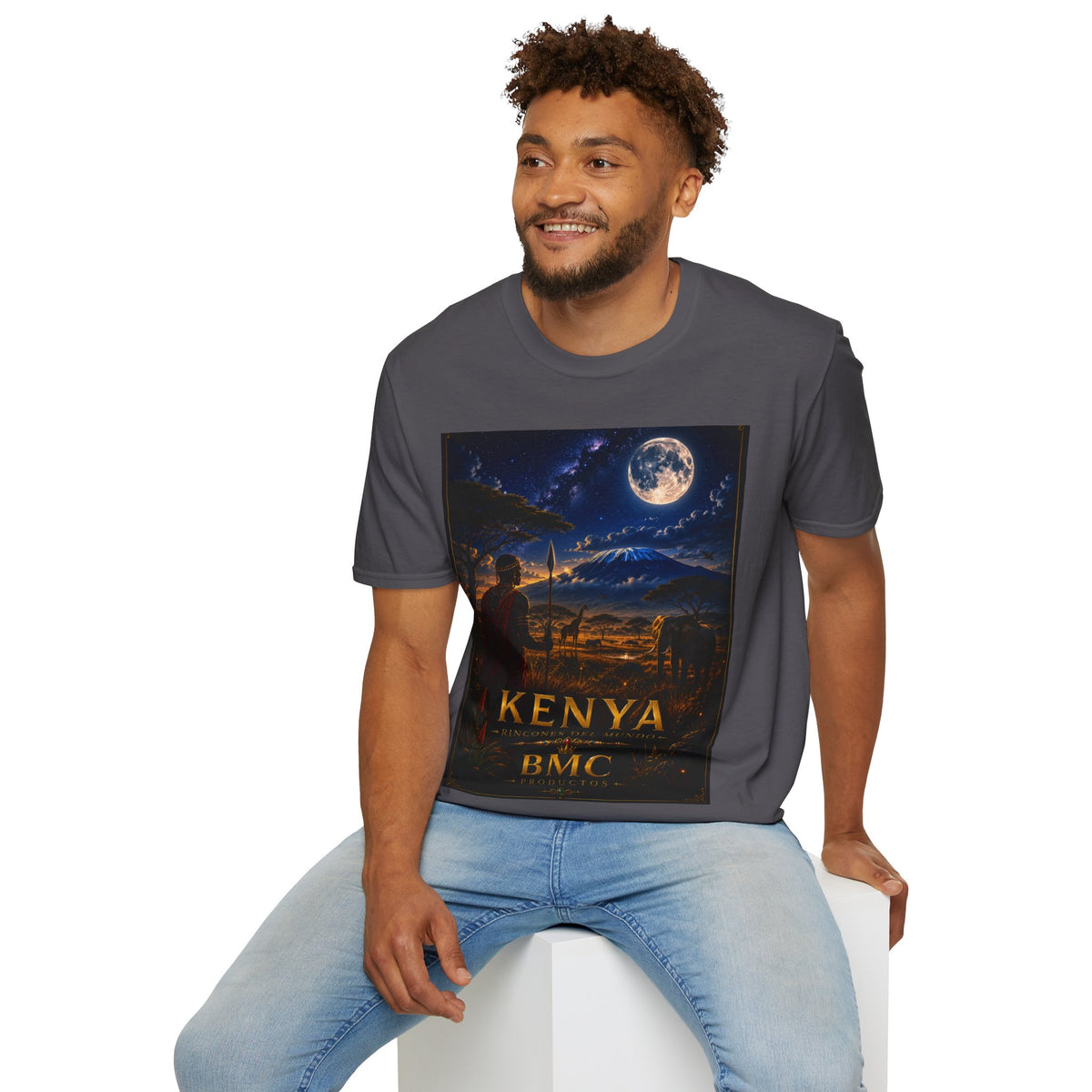 "Camiseta Kenia: Aventura Salvaje y Tierra de Horizontes Infinitos 🦁🌄🏕️"