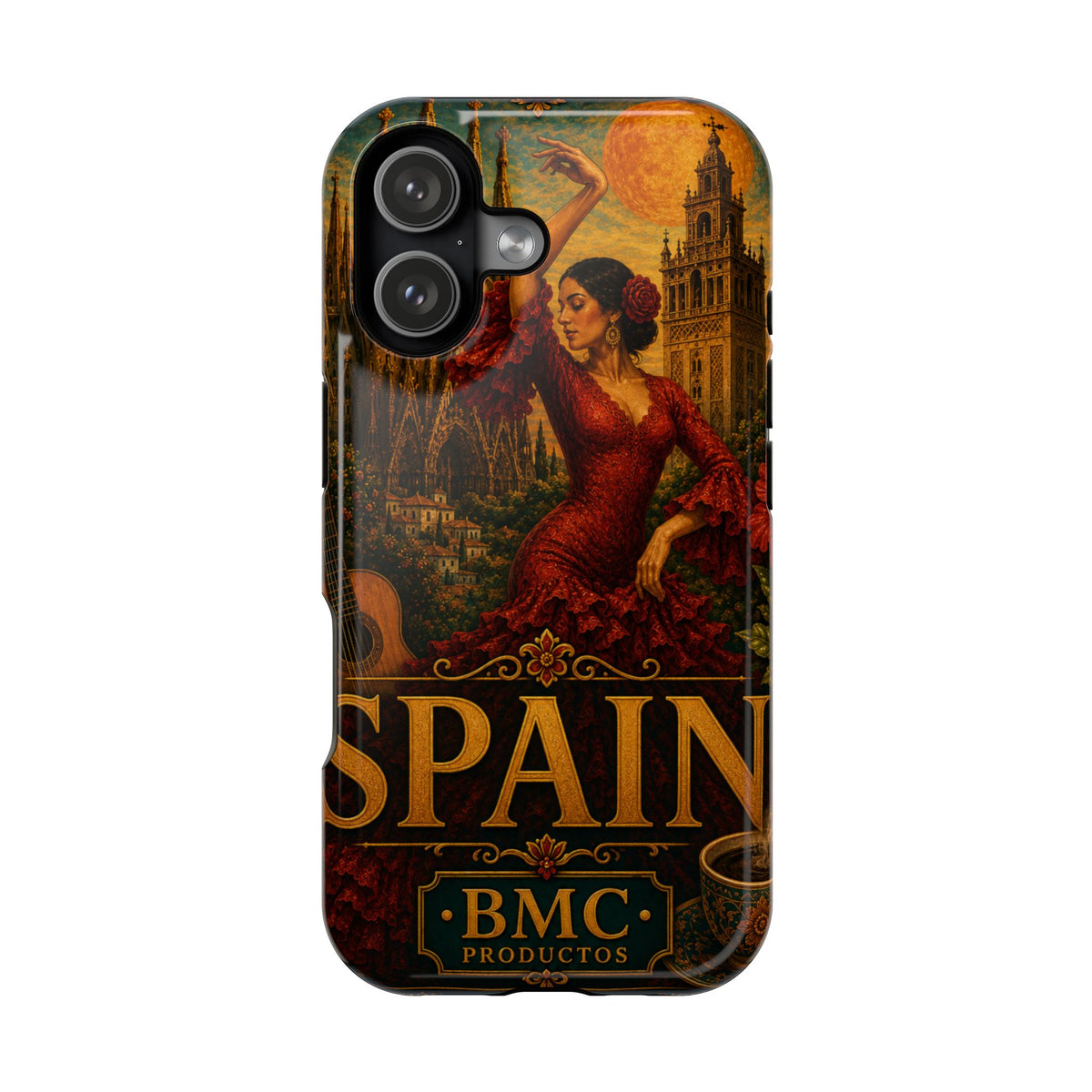 "Reinforced Magnetic Case Spain: Passion, Art, and Flavors That Make You Fall in Love 🎨💃🍷" 