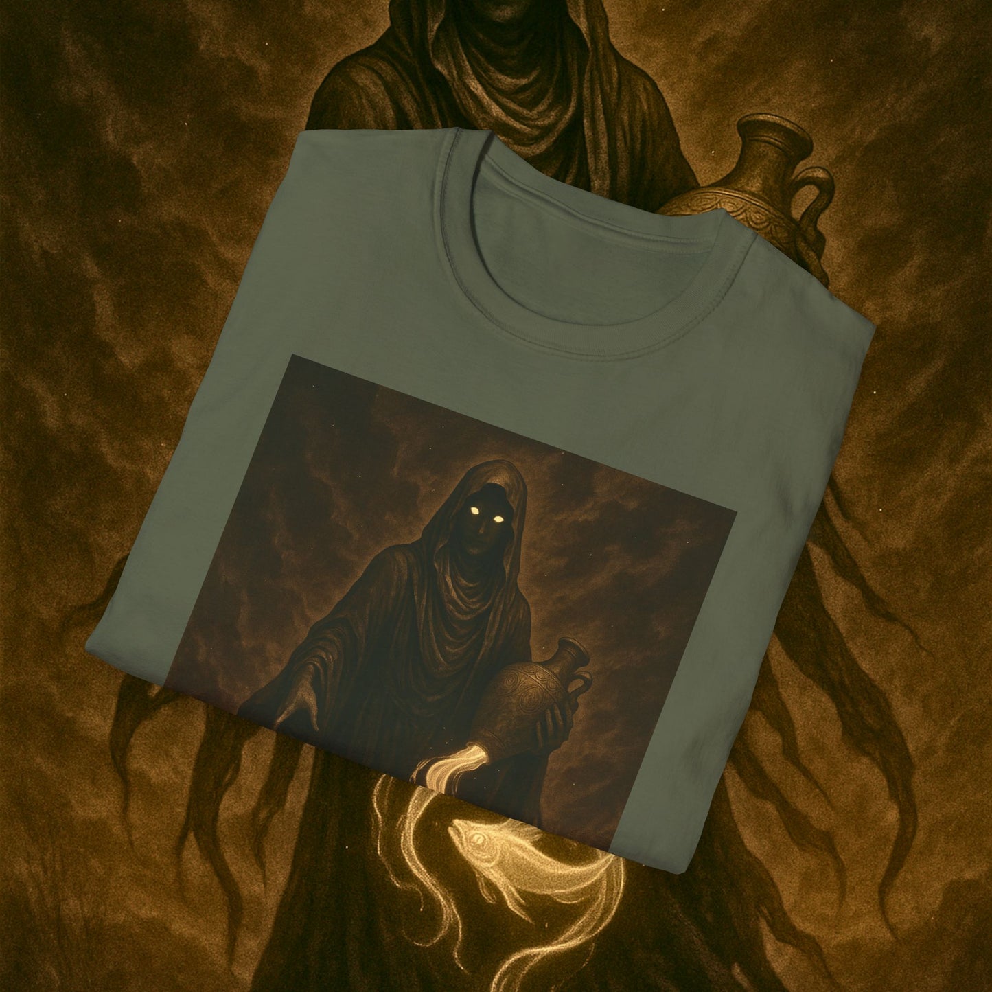 "Camiseta ♒ ACUARIO – El Visionario del Cielo y el Agua"