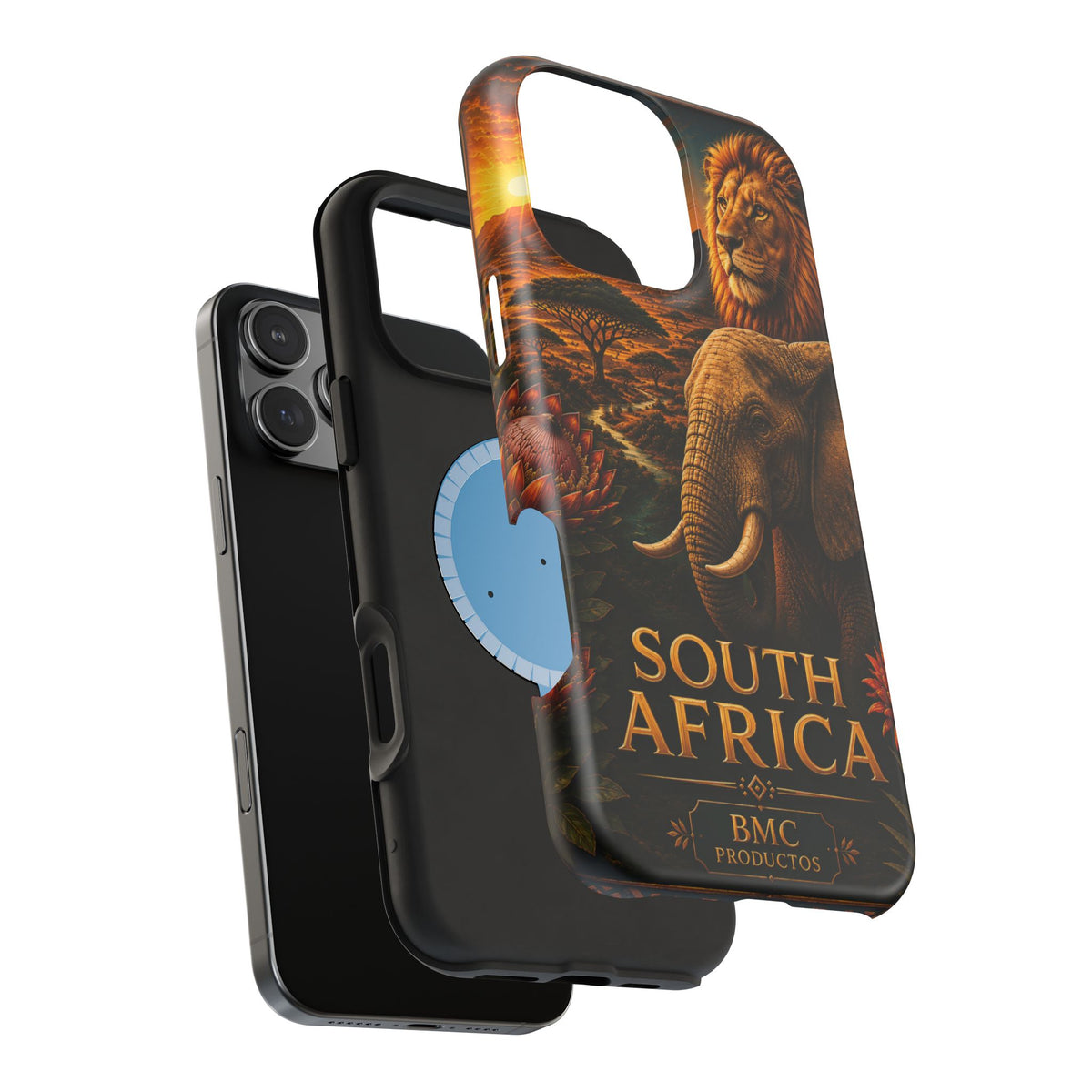 "Reinforced Magnetic Case South Africa 🌍 – A world of adventure and diversity"