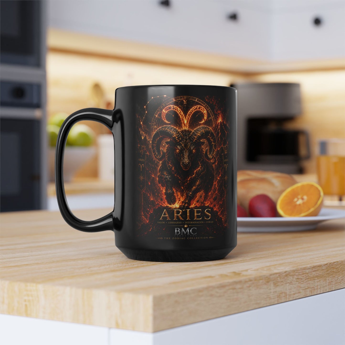 "Taza ♈ Aries — Espíritu de fuego"