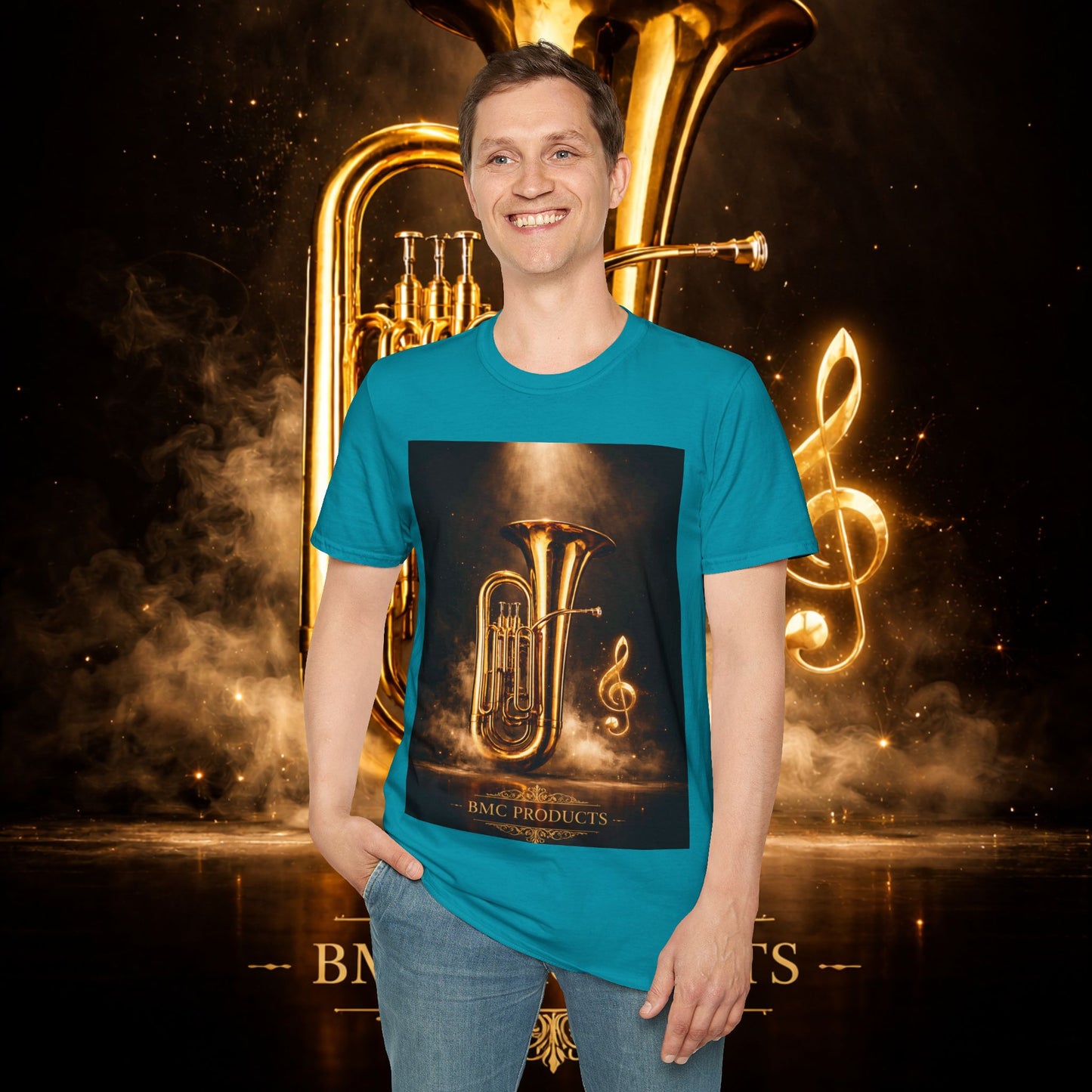 "Camiseta Tuba 🎺🔥 Cuando el alma suena, todo arde.”