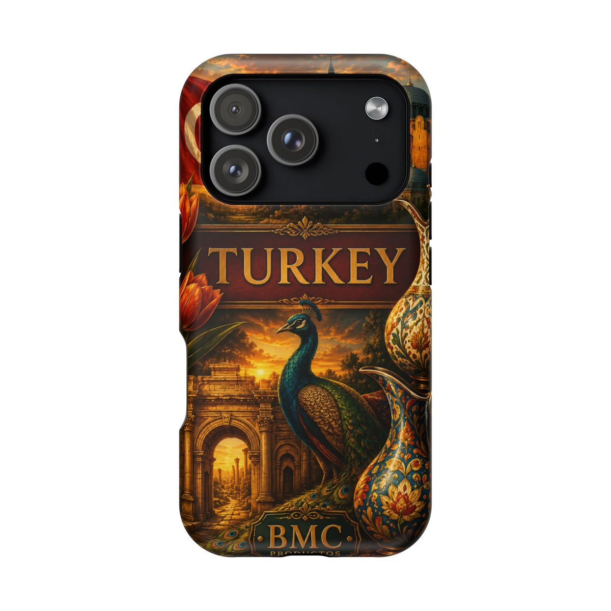 "Reinforced Magnetic Case Turkey✨ – Where East meets West"